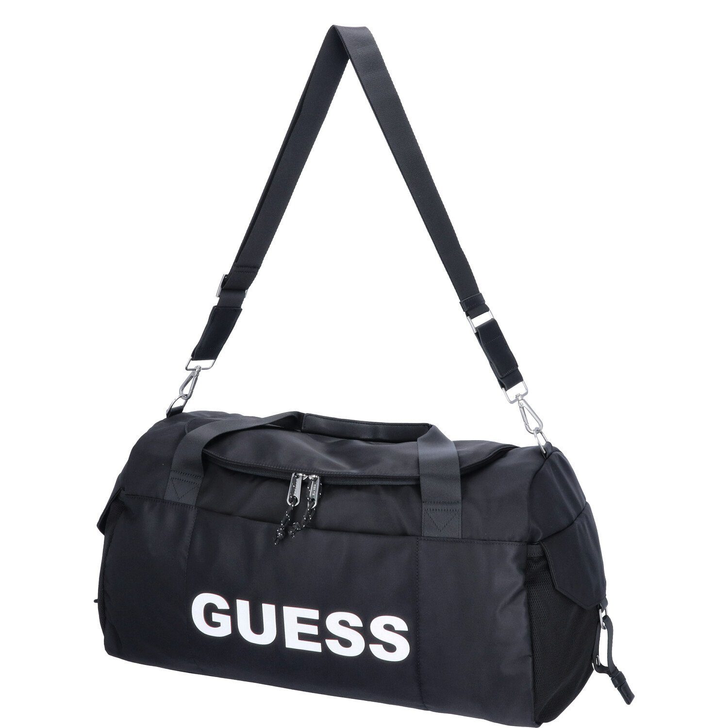 Guess Reisetasche GUESS Duffle Bag Maxi Logo Black