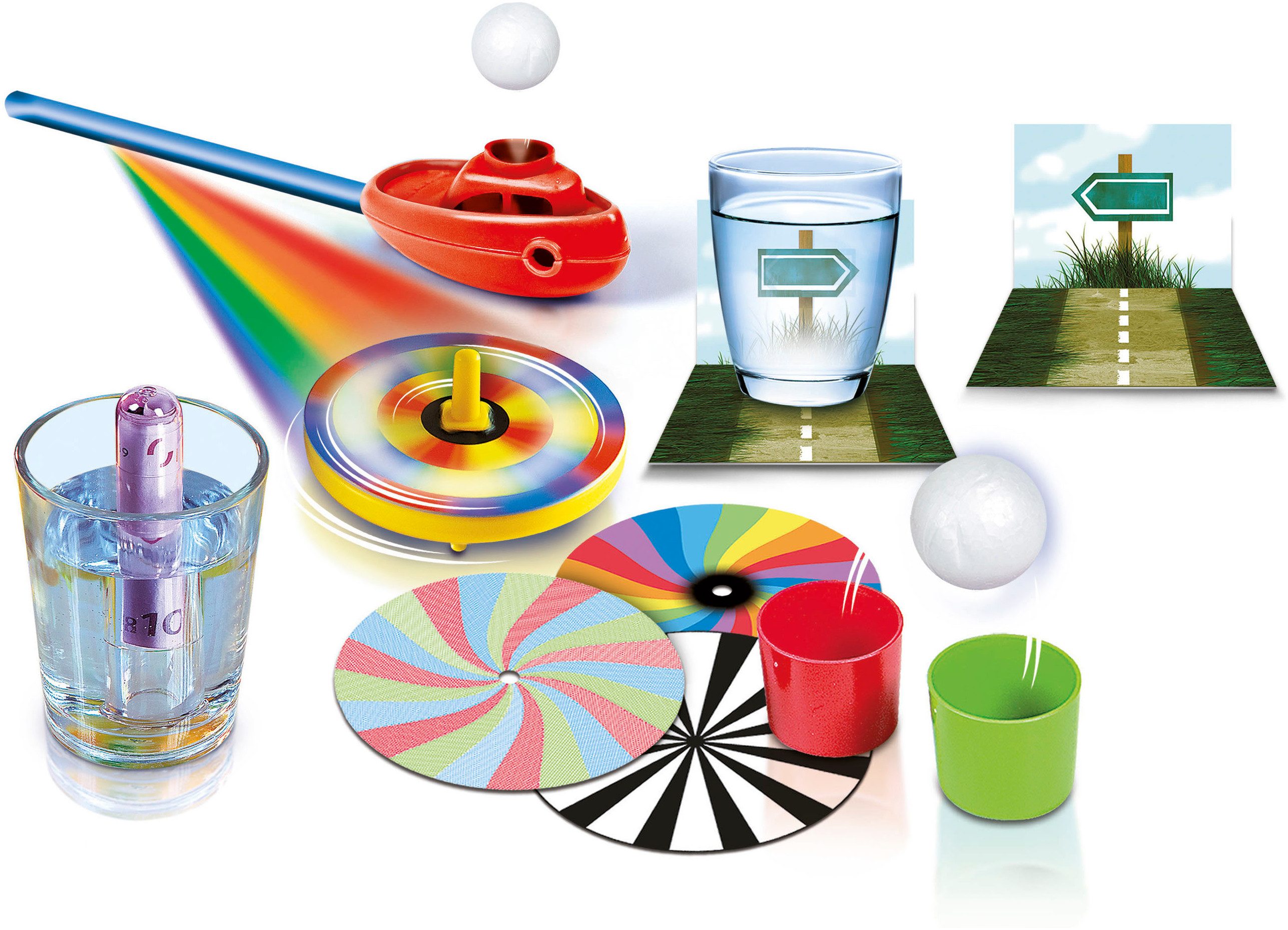Clementoni® Experimentierkasten Galileo Lab, Experimentieren für Vorschulkinder, Made in Europe