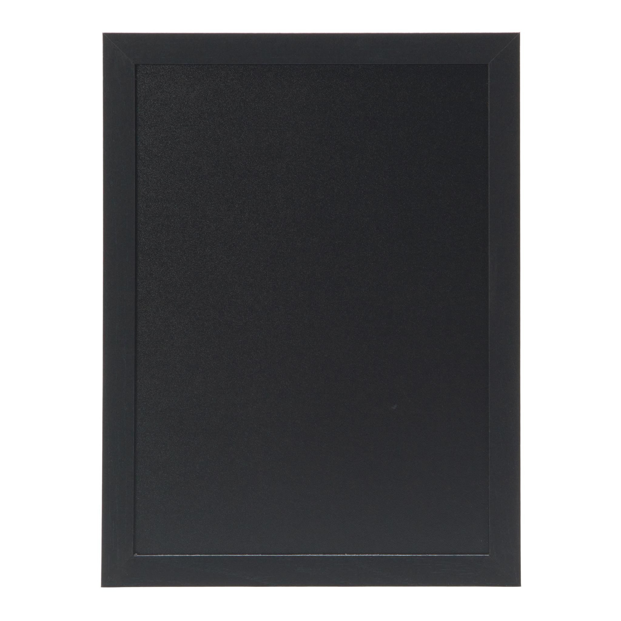 Securit Tafel Securit Woody Kreidetafel schwarz Kreidestift inklusive