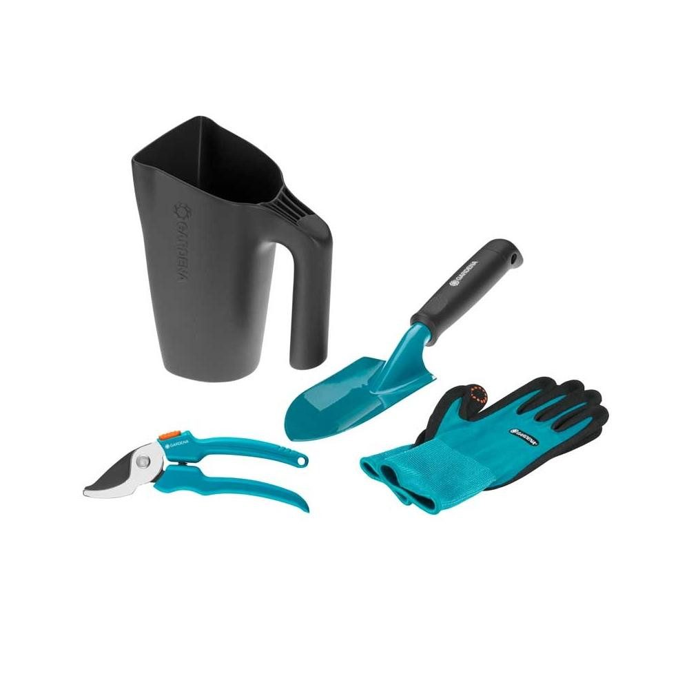 GARDENA Gartenpflege-Set 08966-30 4-teiliges Garten-Set