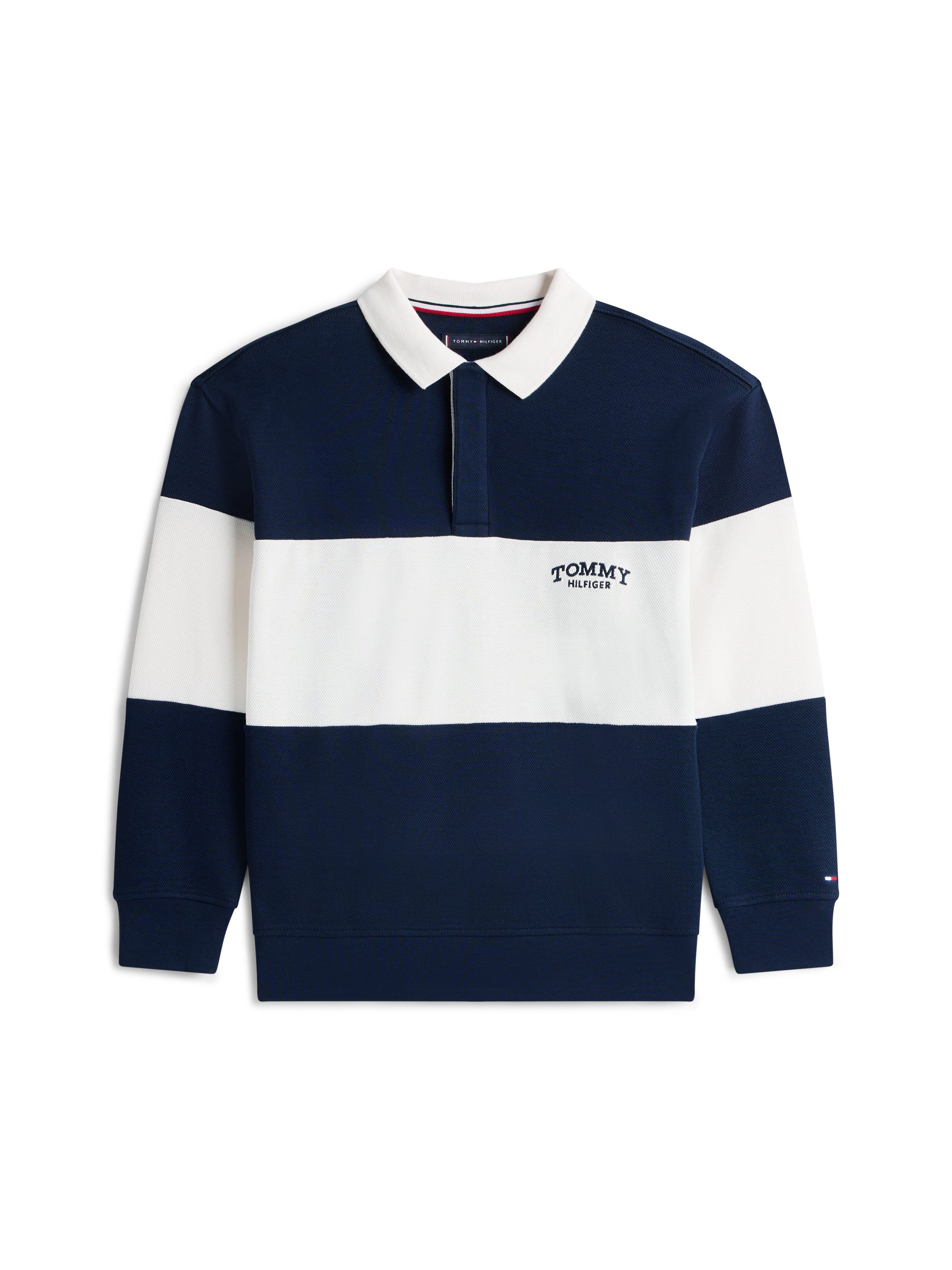 Langarm-Poloshirt