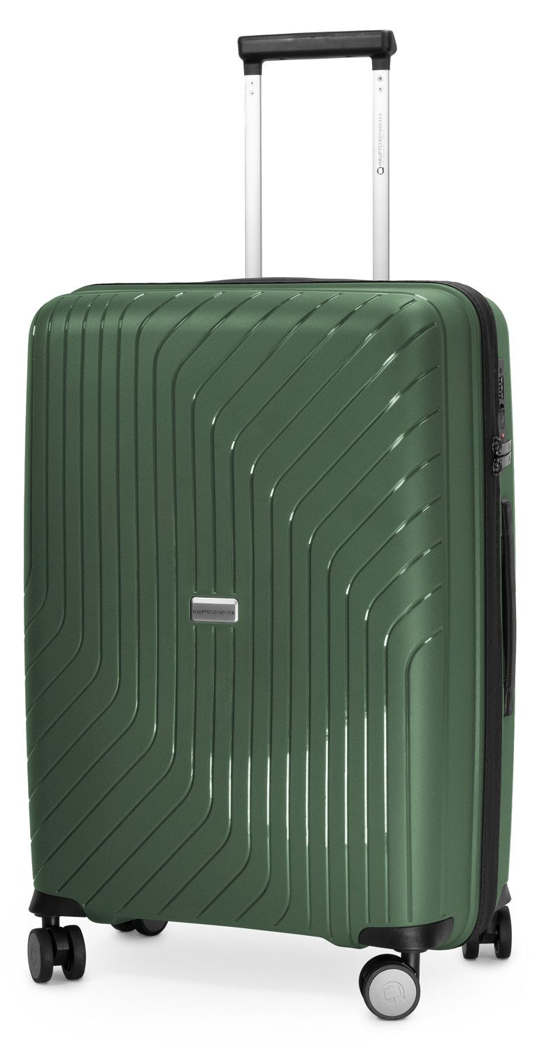 Hauptstadtkoffer Koffer TXL, 4 Rollen, mittelgroßer Hartschalen-Koffer Reisekoffer TSA 73 L