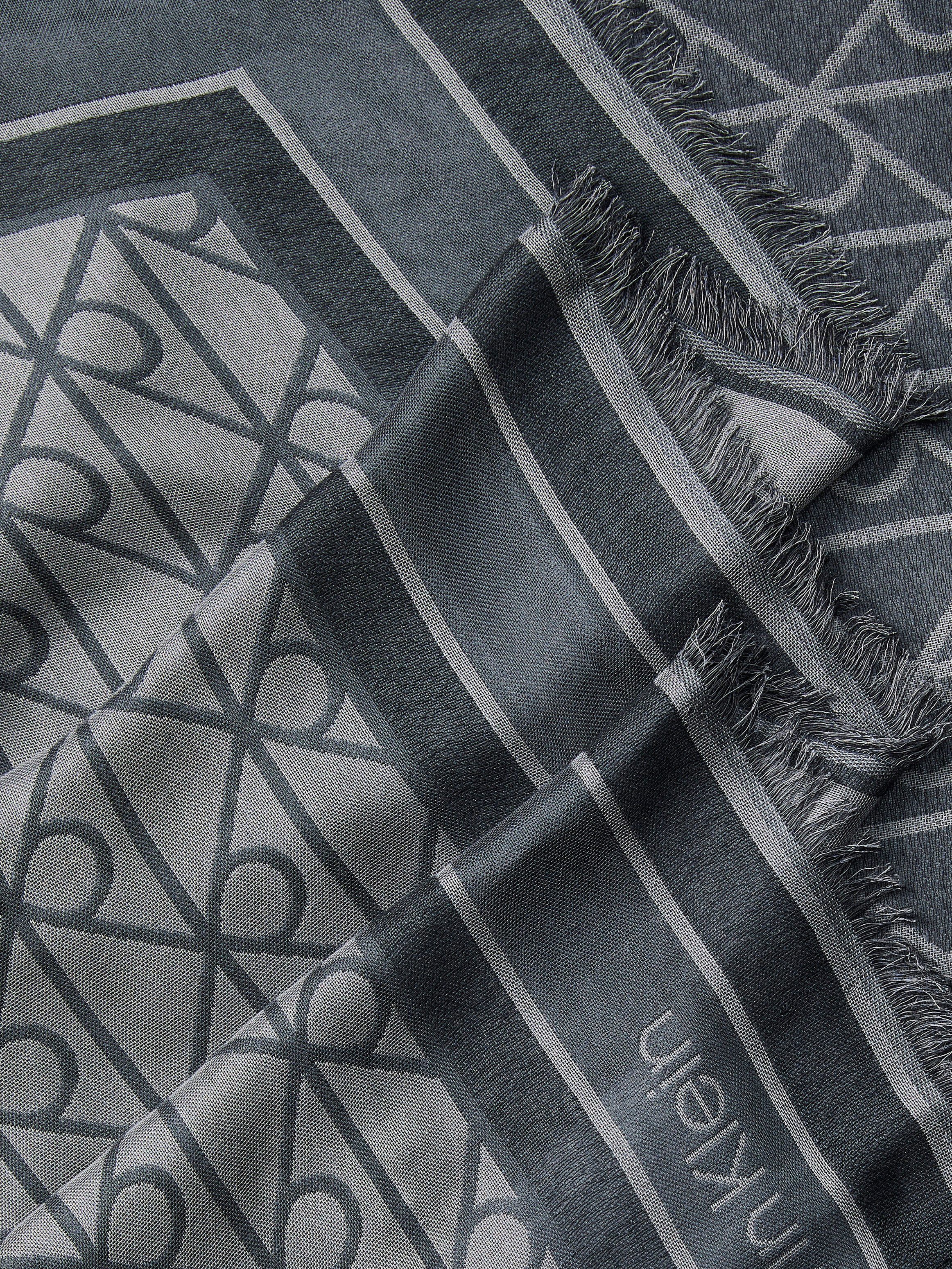 Calvin Klein Jeans Modetuch EMBLEM AOP JACQUARD SQUARE SCARF, Mit Markenlabelmusterung – Bild 5 von 5