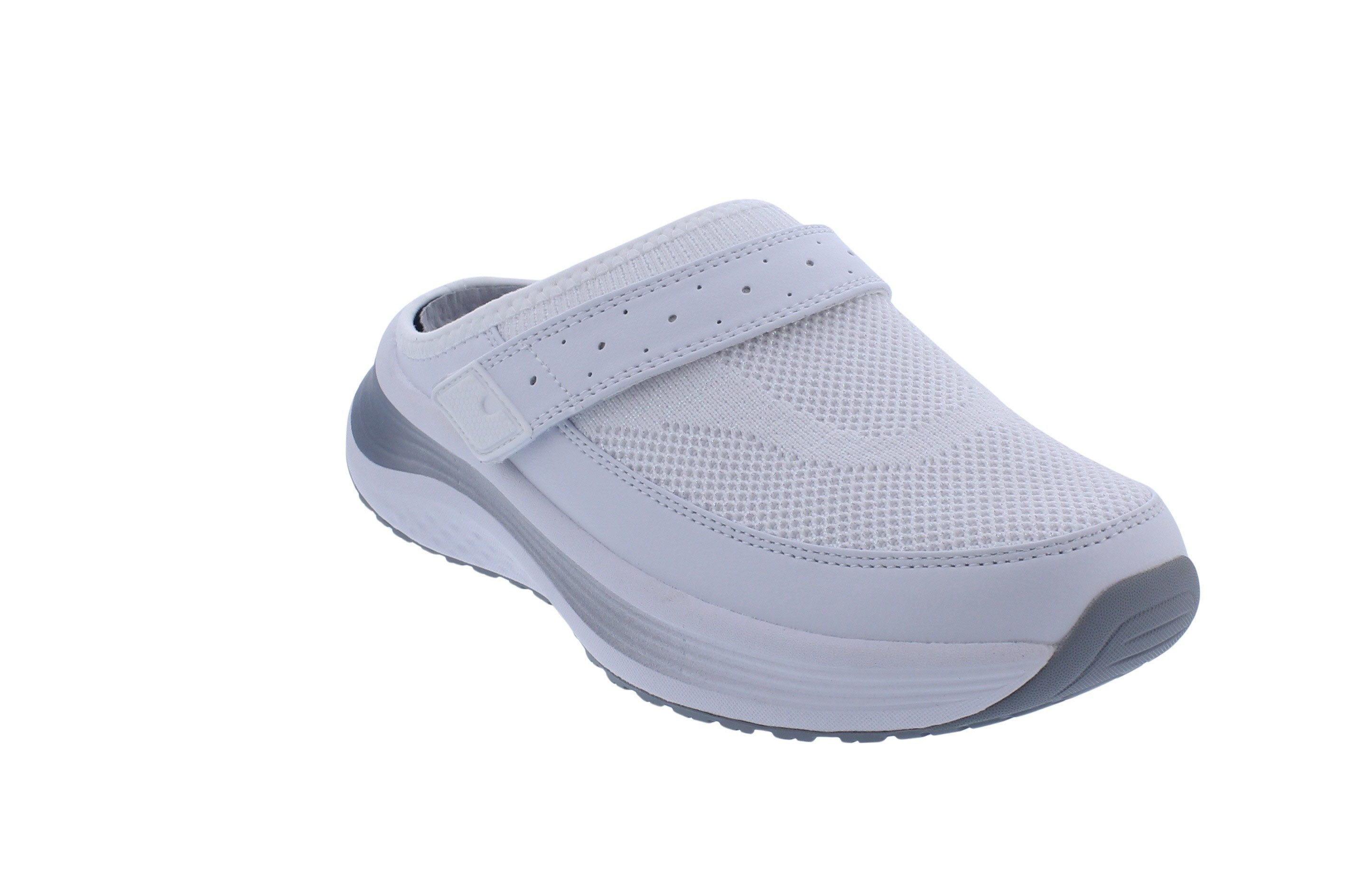 OrthoFeet OrthoFeet Iris Damenclog Stretch-Strick Slip-On White 72021 Clog günstig online kaufen