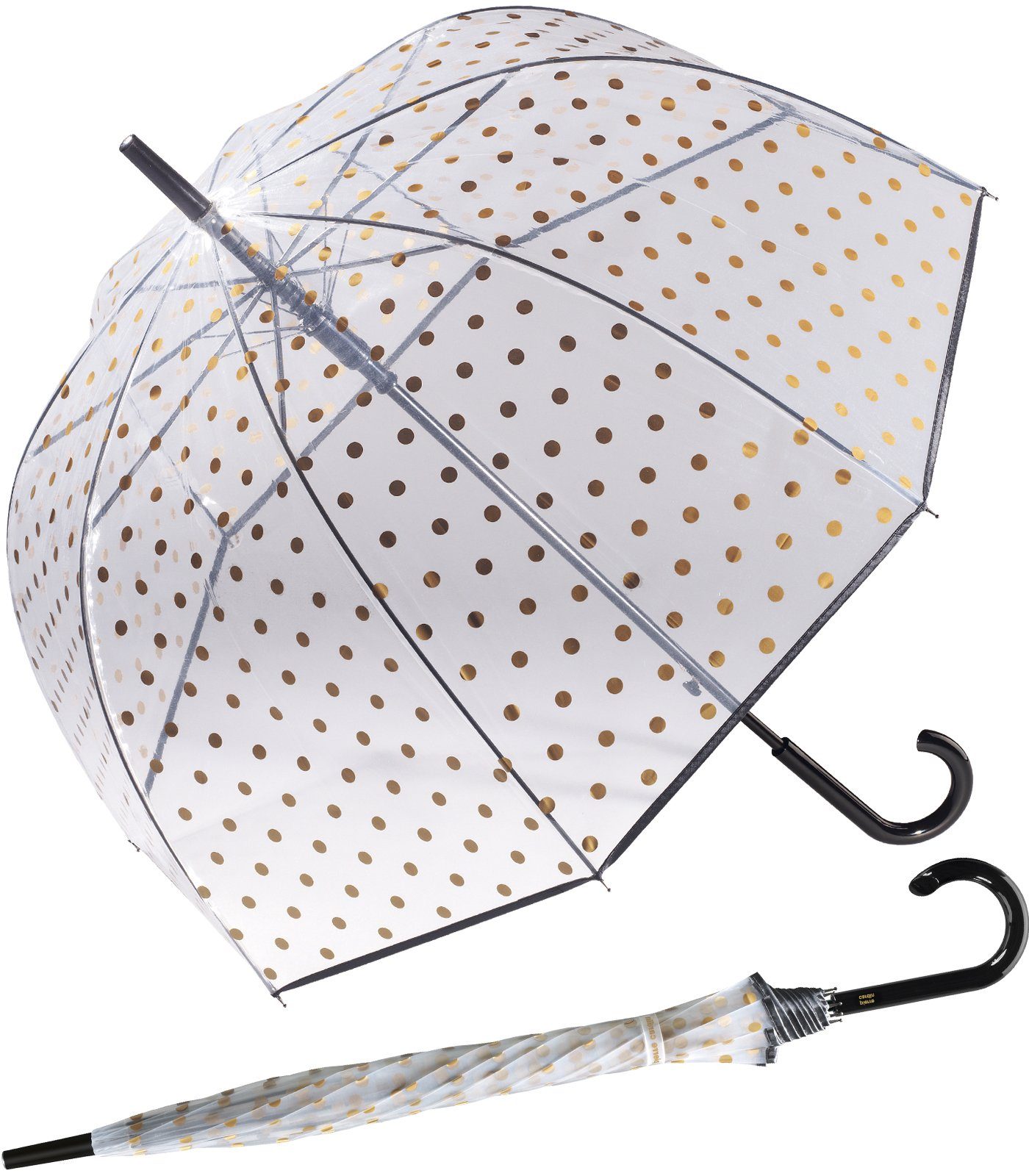 Pierre Cardin Stockregenschirm Glockenschirm Automatik Metallic günstig online kaufen