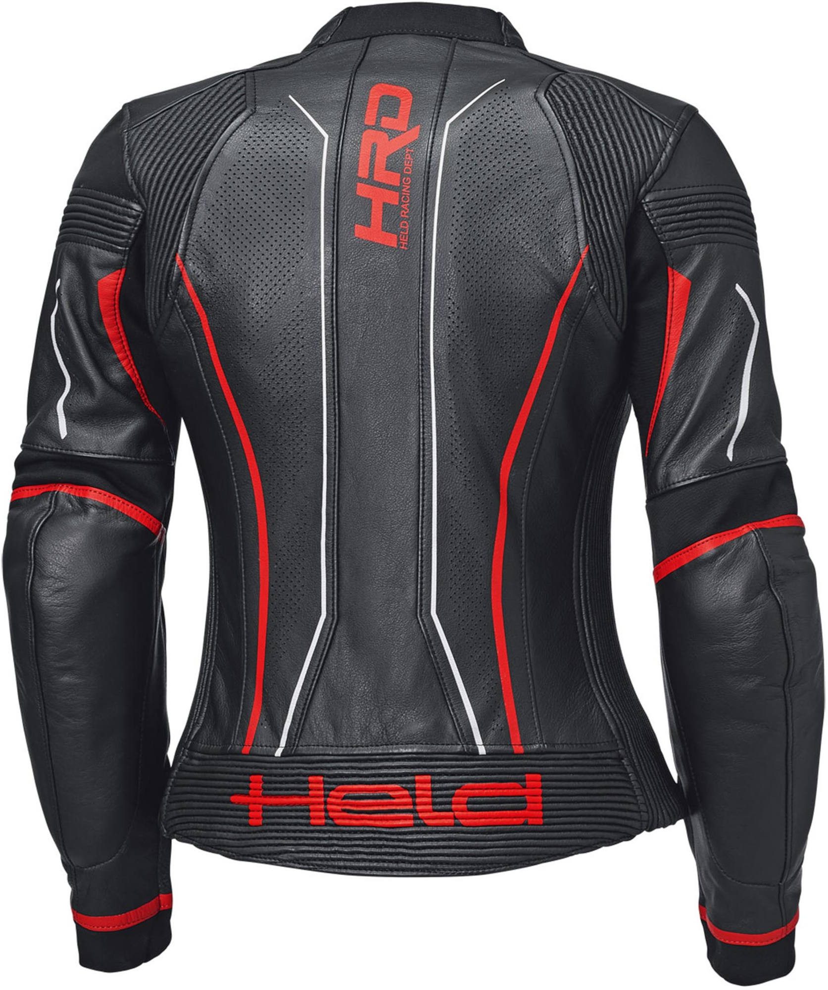 Held Biker Fashion Motorradjacke Debbie 3 Damen Motorrad Lederjacke Verbindungsreißverschluss,Ellenbogenprotektoren enthalten,Schulte