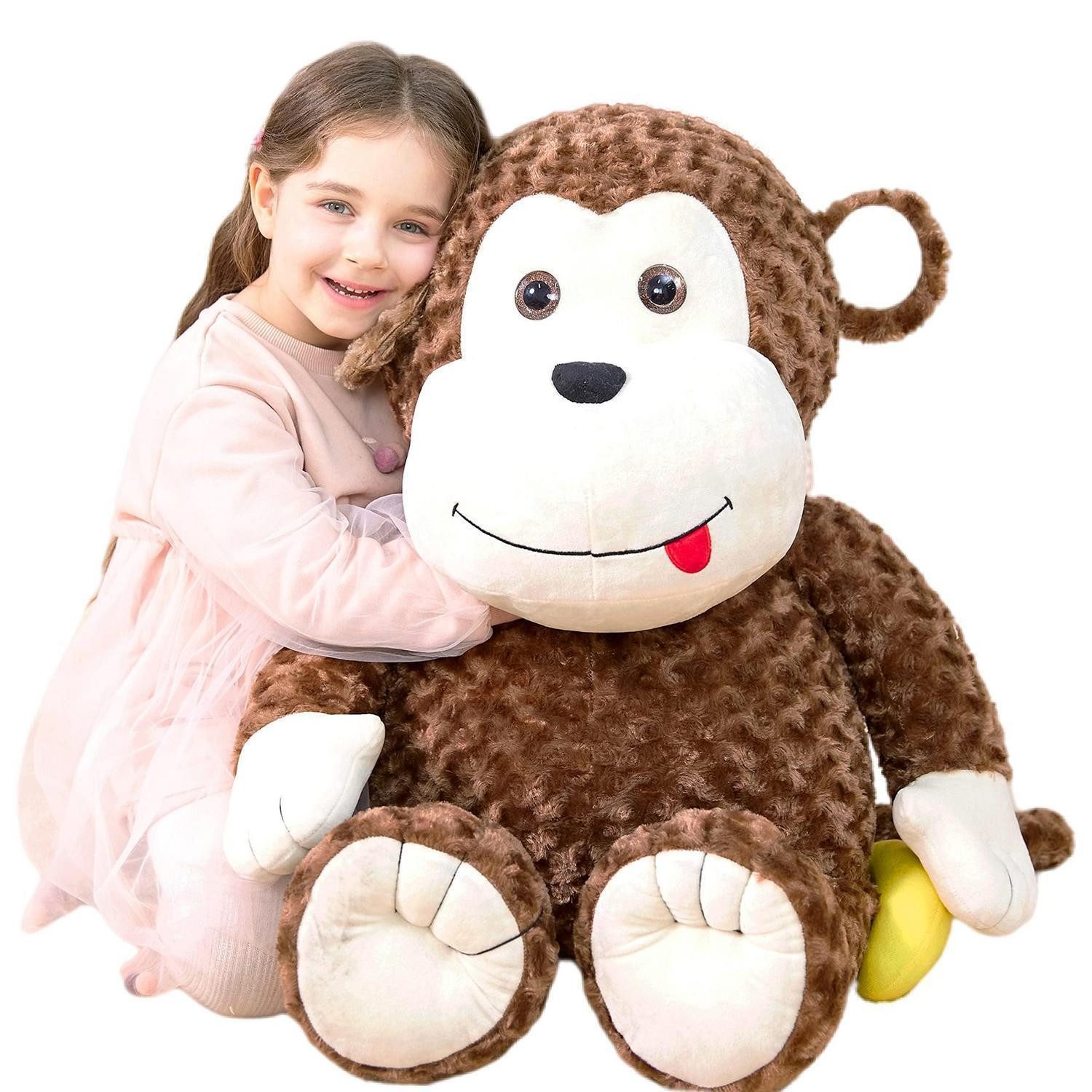 LuxusKollektion Kuscheltier Kuscheltier Plüschtier 78cm XXL Spielzeug Kinder Affe (1-St)