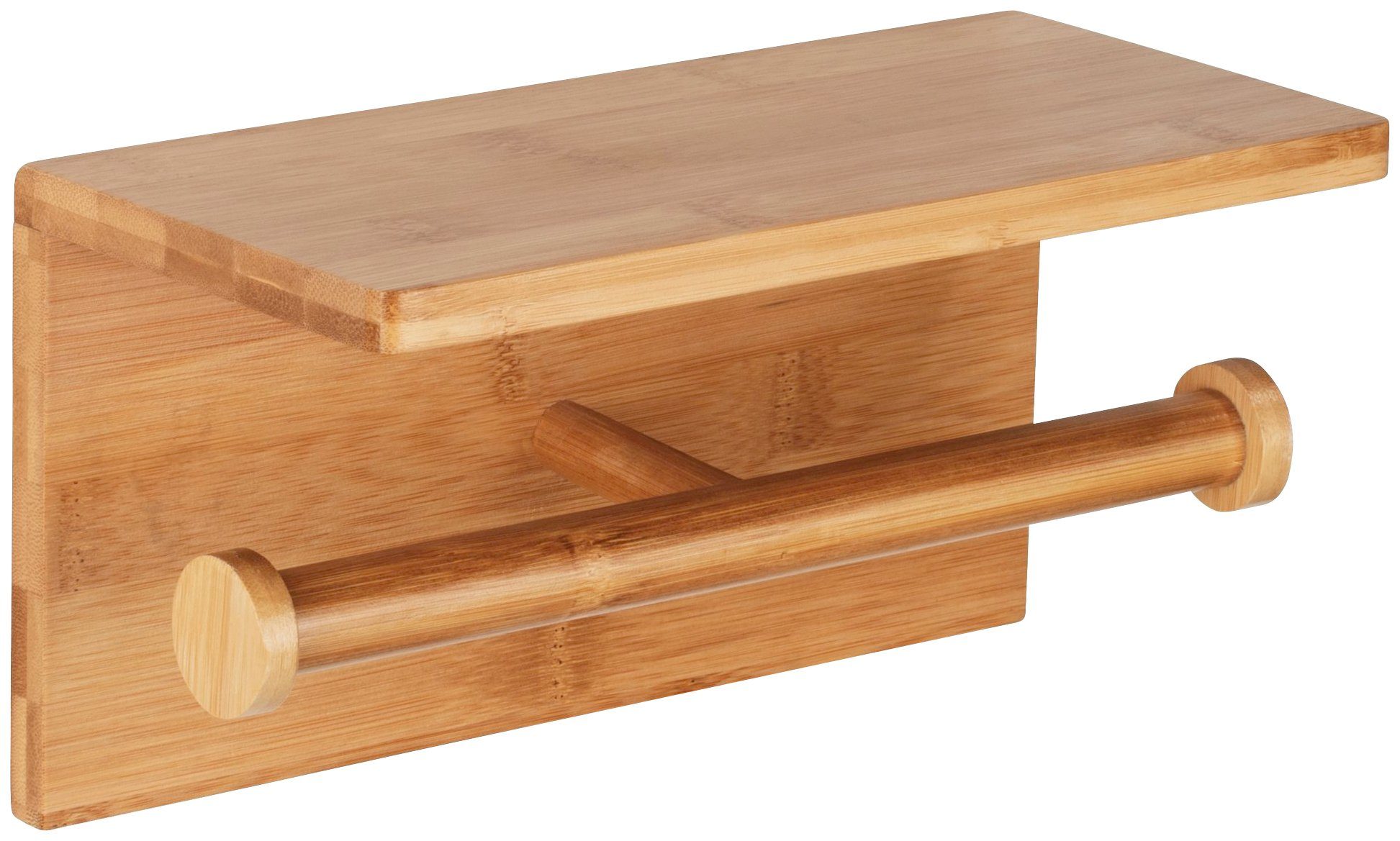 WENKO Toiletten-Ersatzrollenhalter Bambusa, aus Bambus günstig online kaufen