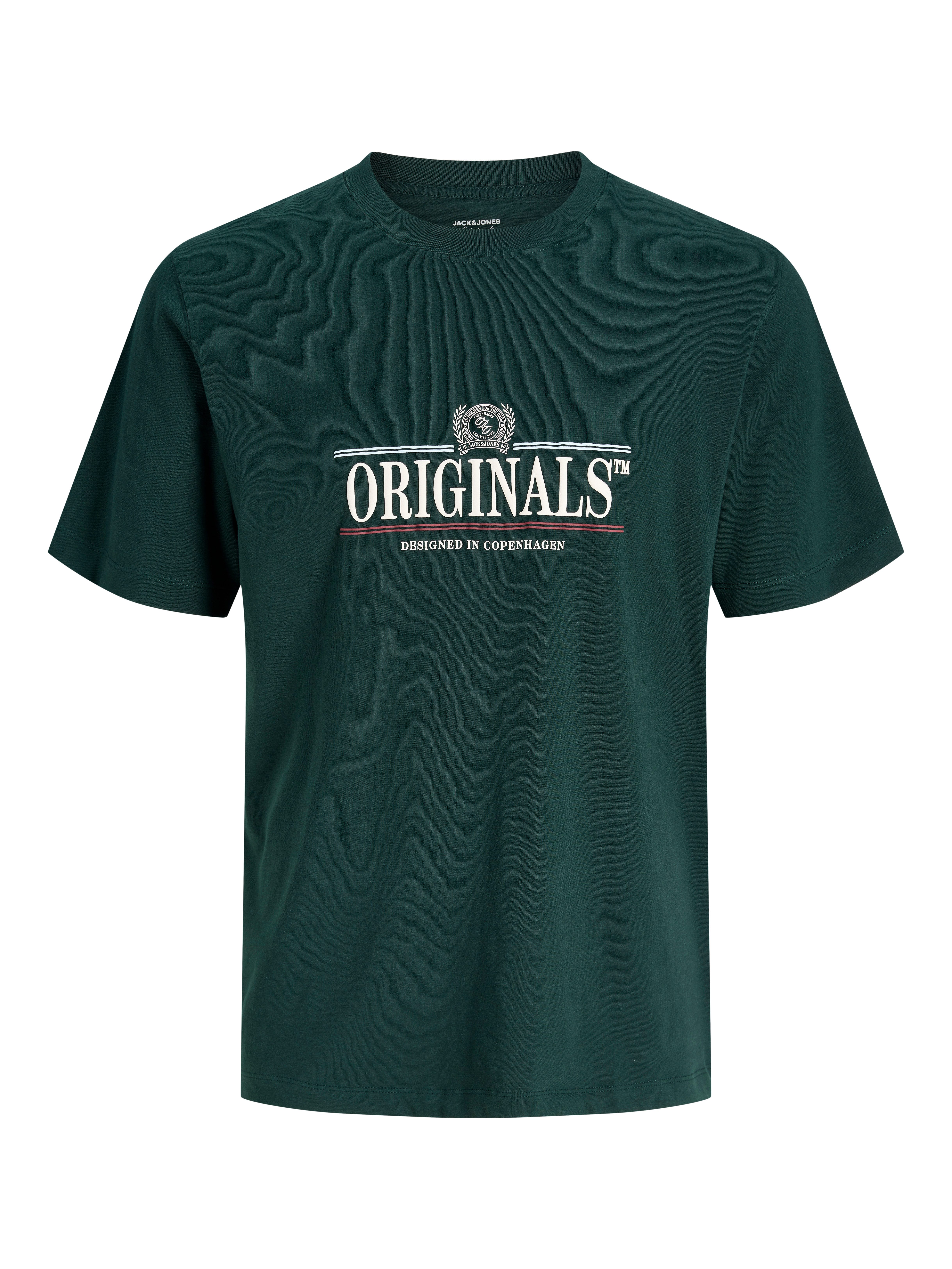 Jack & Jones T-Shirt JORFREDERIKSBERG GRAPHIC BOX TEE SS CN Baumwolle, regular fit – Bild 5 von 5