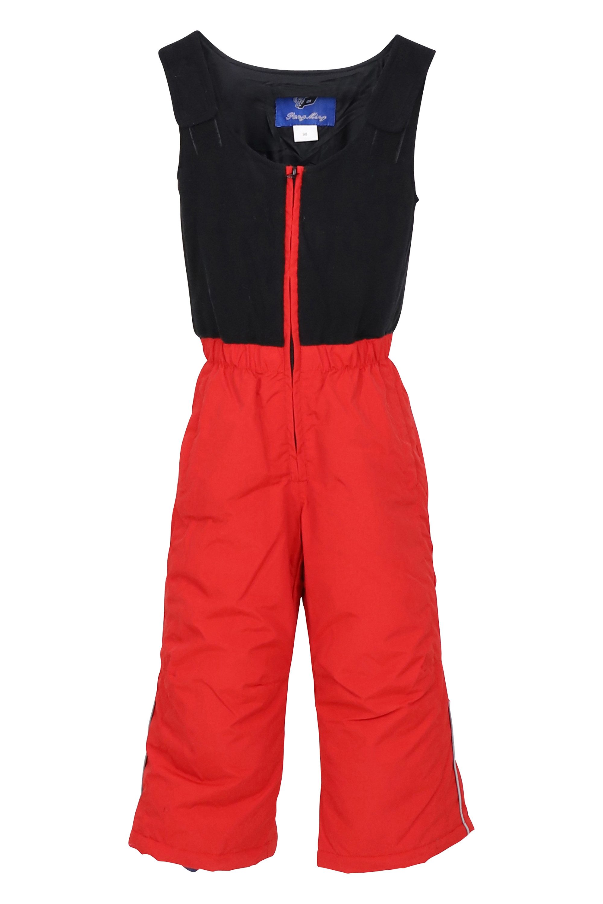 Easy Young Fashion Schneehose K101 Schneeoveral mit Klettverschluss