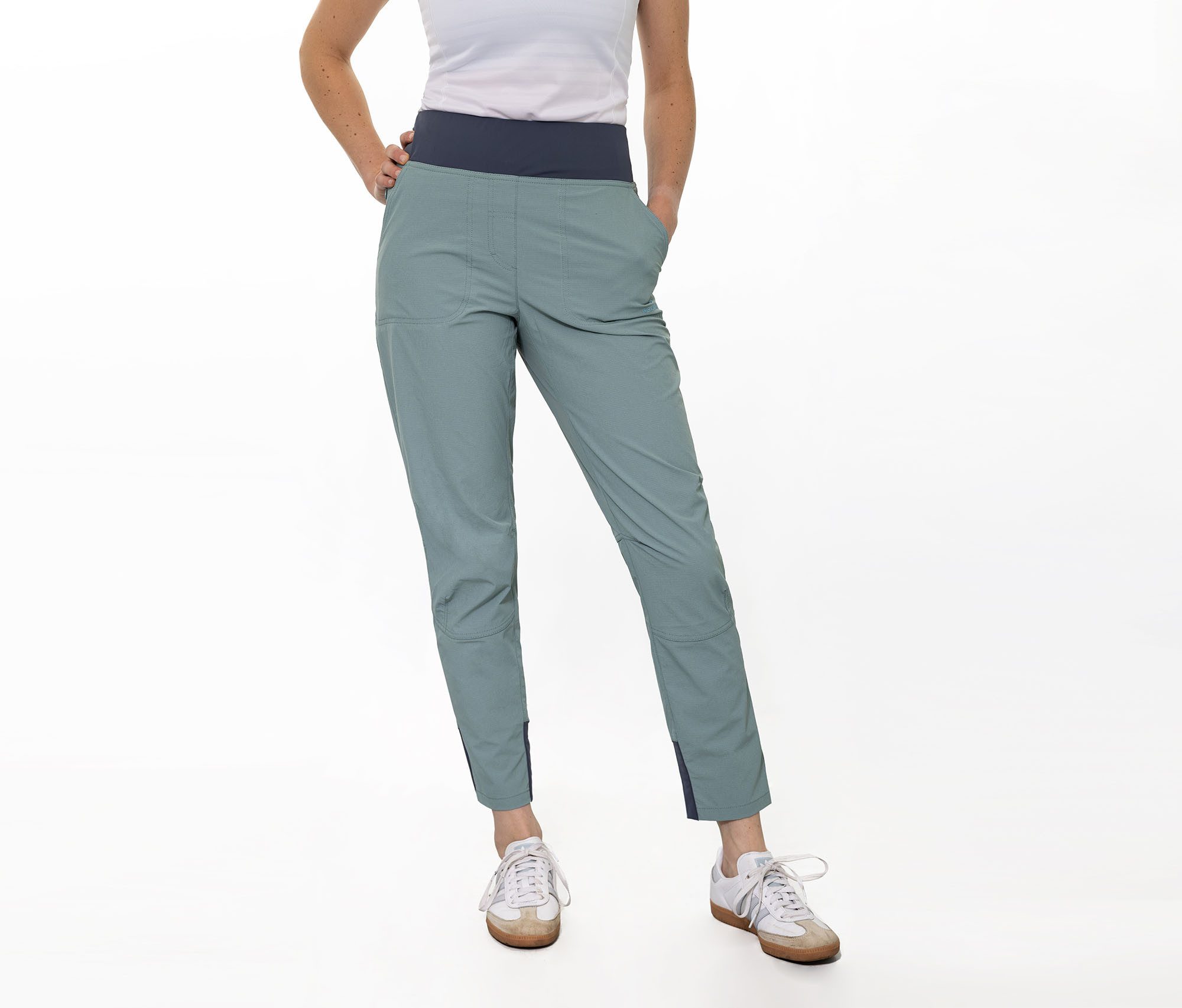 Bergson Outdoorhose PUSULA COMFORT Damen Wanderhose, leicht, elastisch, strapazierfähig, Normalgrößen, h