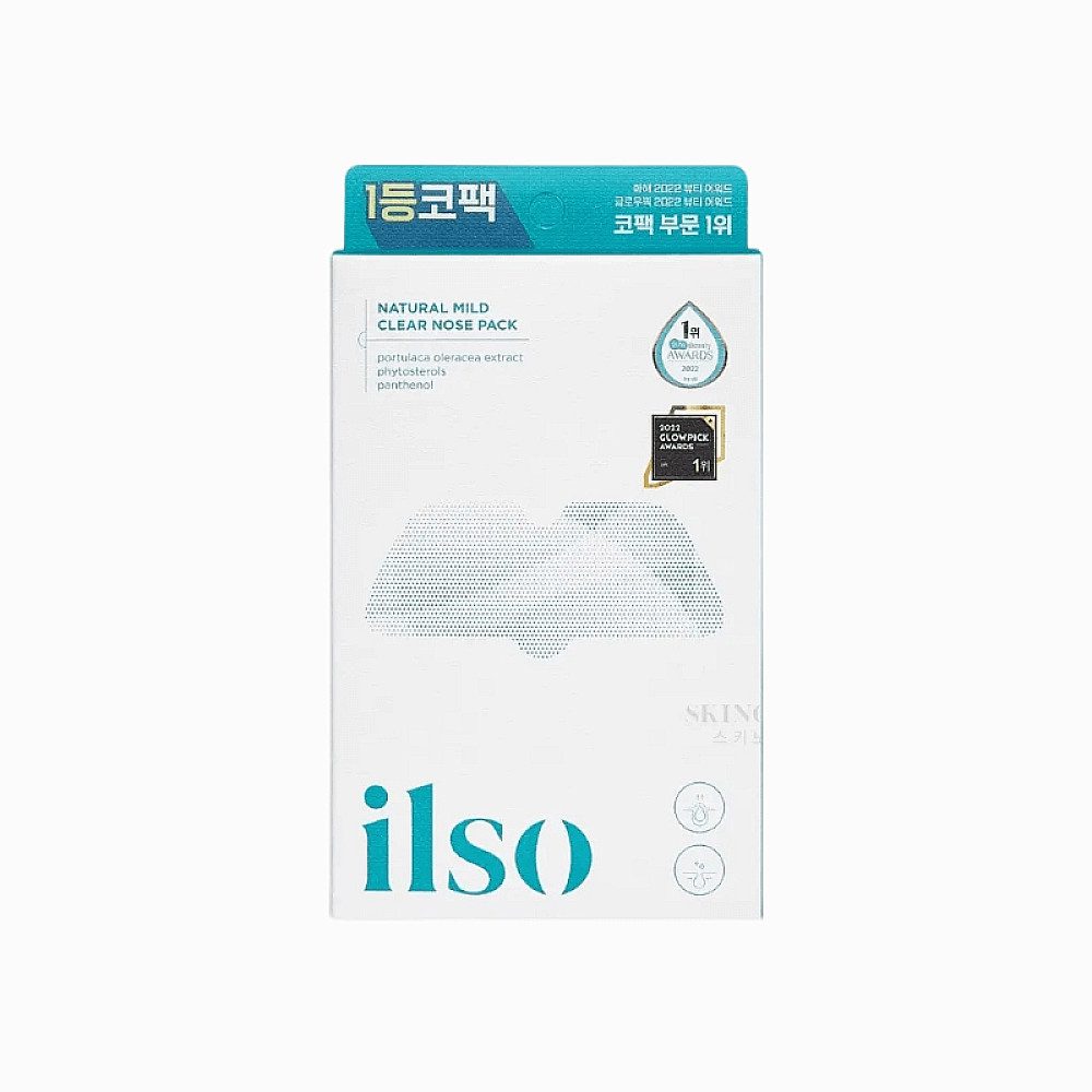 Ilso Gesichtspeeling Ilso Natural Mild Clear Nose Patch