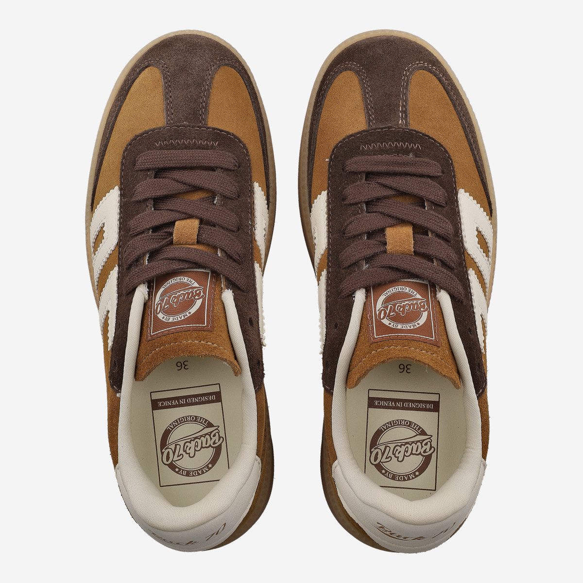 Back 70 BACK 70 108055-000029 XXL FW26-S003, Sneaker, Braun, Damen Sneaker