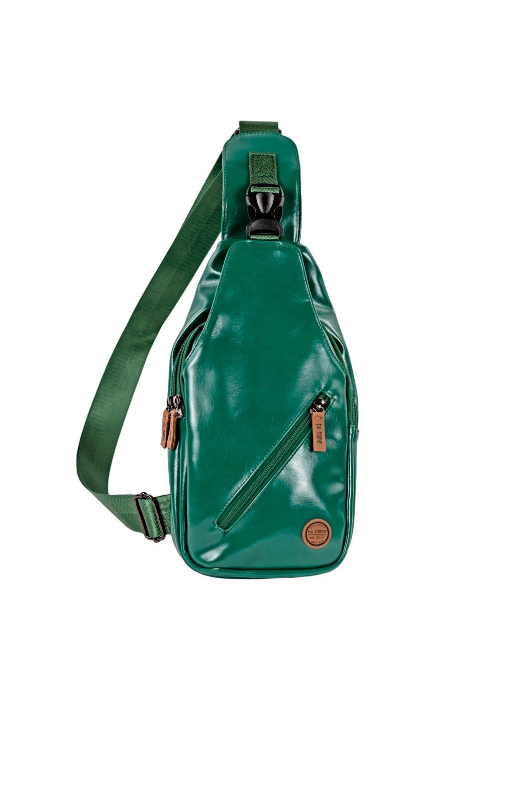 Beauty Thinxx Schultertasche Sling (1-tlg), "Trap" versch. Bag Gelb Geräumiger Glanzoptik. Hybrid-Rucksack Farben, in