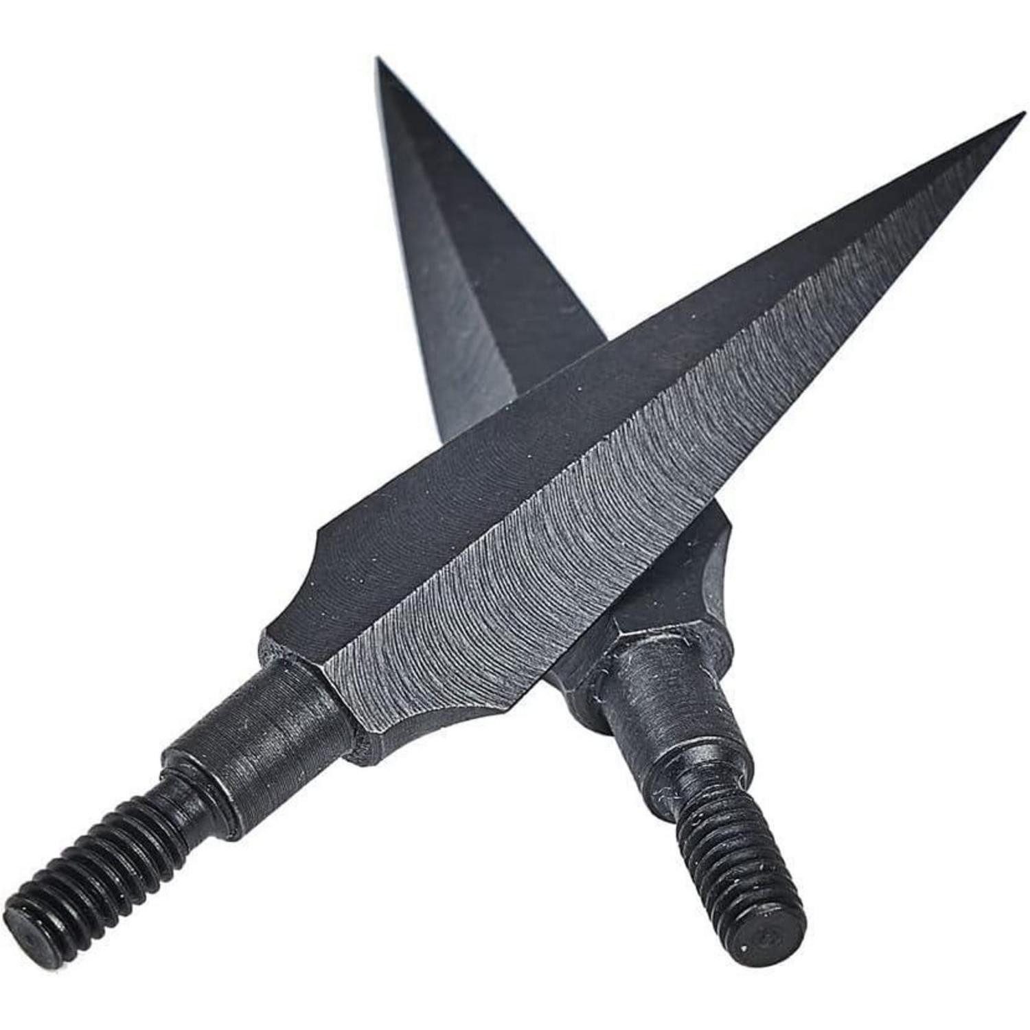 LuxusKollektion Compoundbogen 12er Pfeilspitzen Jagdspitzen Bogensport Metall Reinschrauben