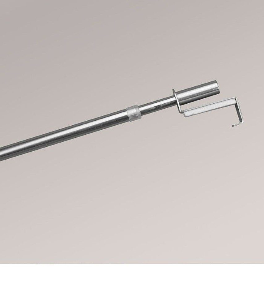 LYSEL® Gardinenstange Spannvitrage zum Klemmen, L 40-60 cm