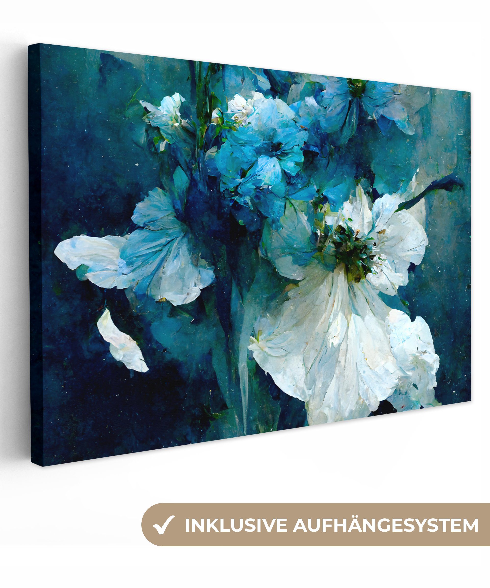OneMillionCanvasses® Leinwandbild Blumen - Blumenstrauß - günstig online kaufen