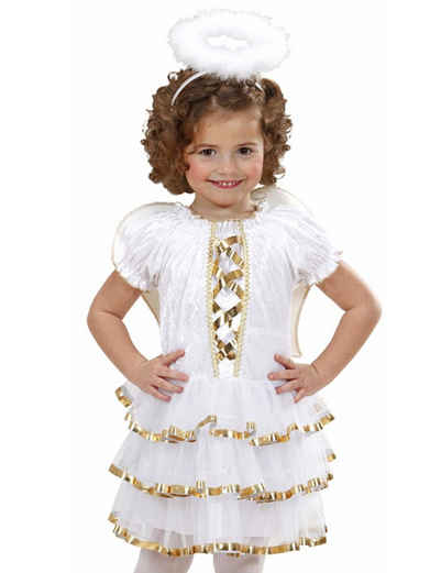 Widmann S.r.l. Engel-Kostüm Engelskostüm für Kleinkinder mit Flügeln und Heiligenschein - 3tlg. Kostümset