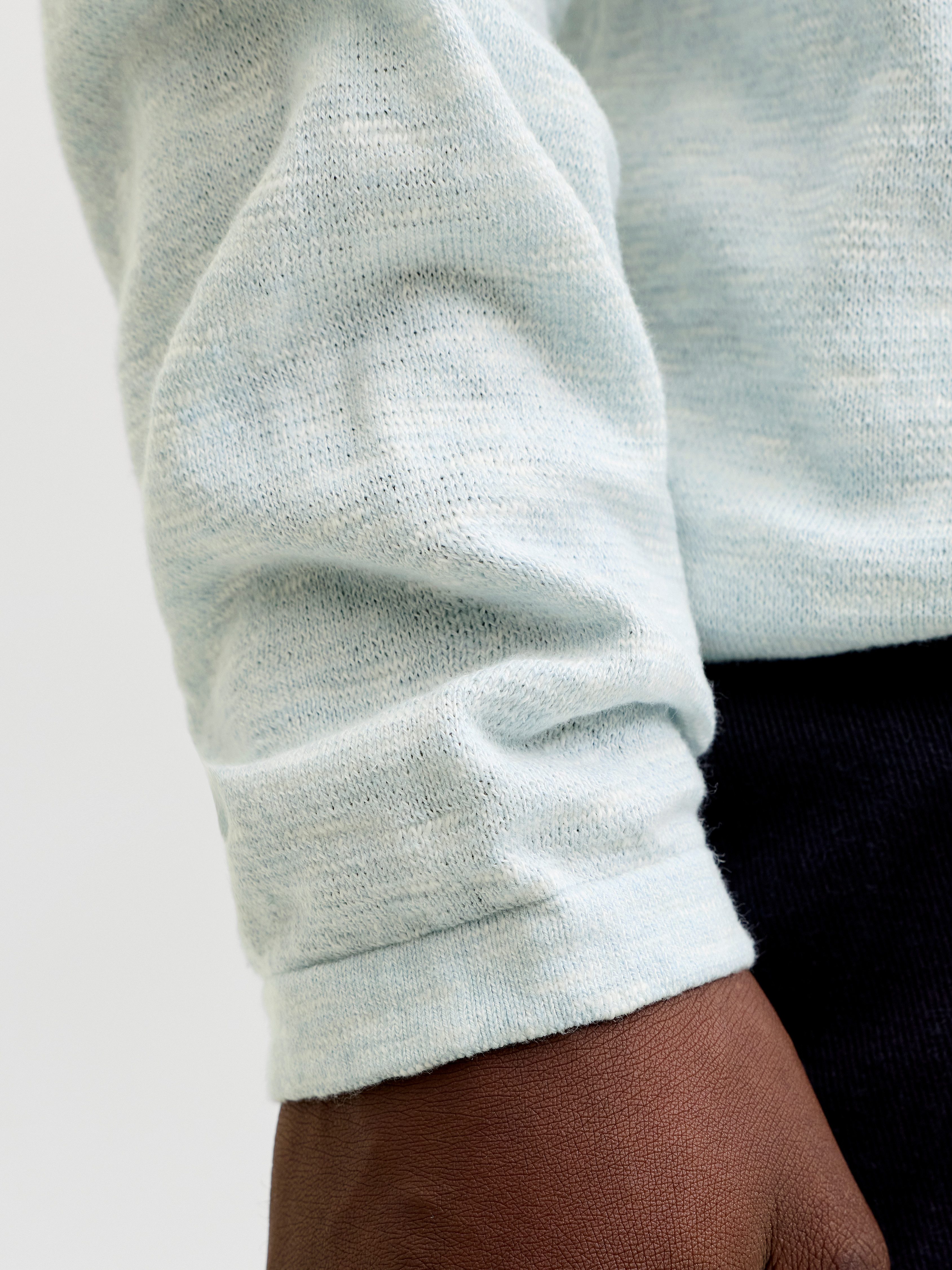 Jack & Jones Rundhalspullover JJESUMMER KNIT CREW NECK SN mit Rundhalsausschnitt