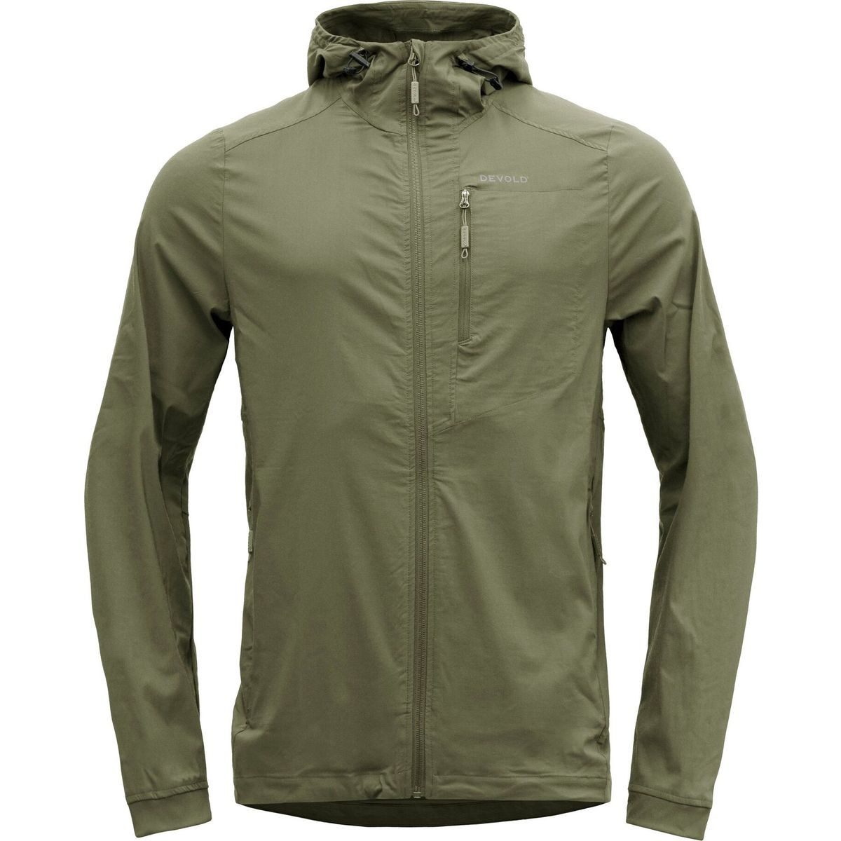 Devold Fleecejacke Herøy Merino Jacket MAN Leichte, atmungsaktive Wanderjacke aus Merinowolle mit