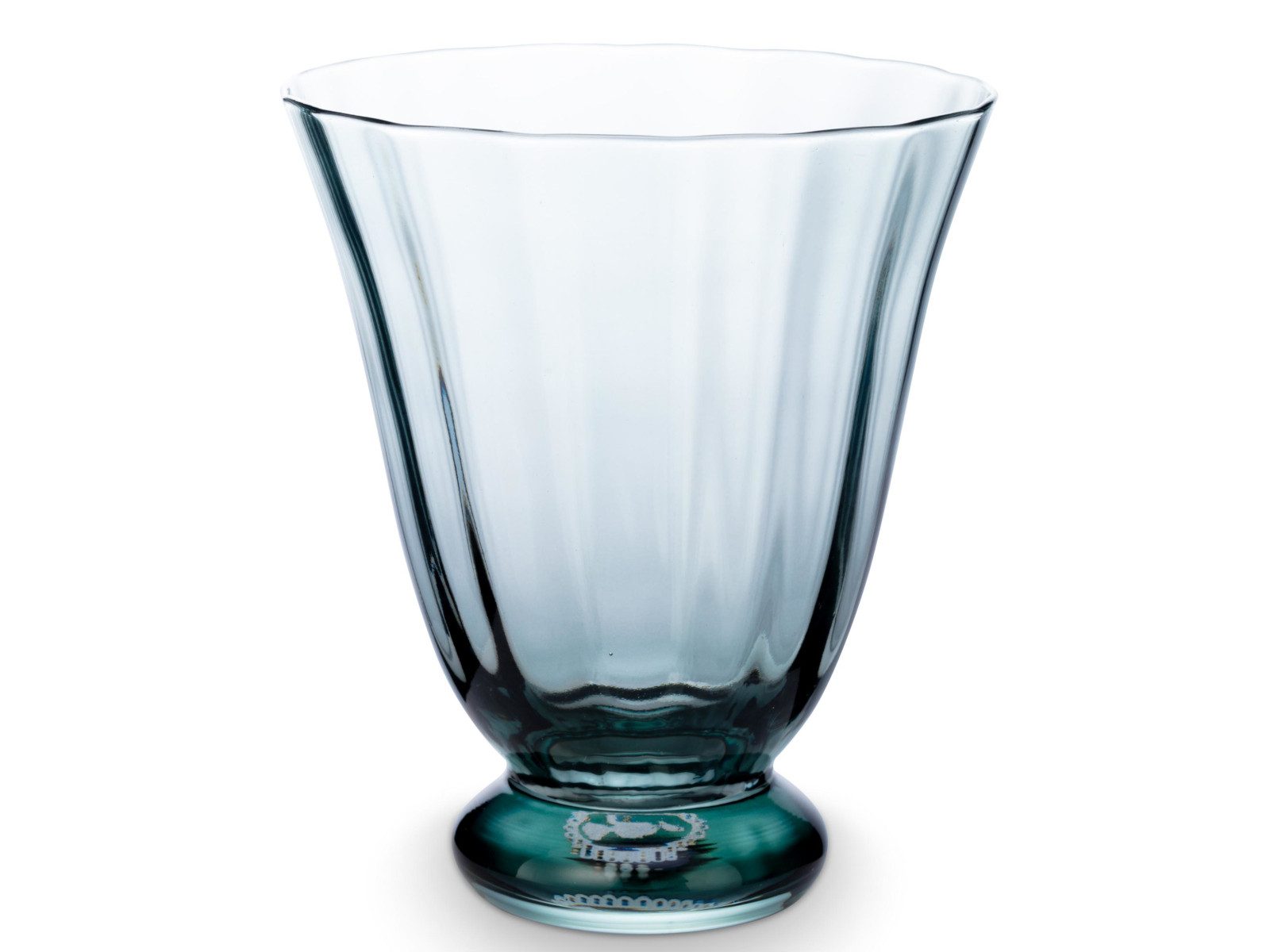 PiP Studio Glas Tulip Dark Blue Wasserglas 0,28l, Glas
