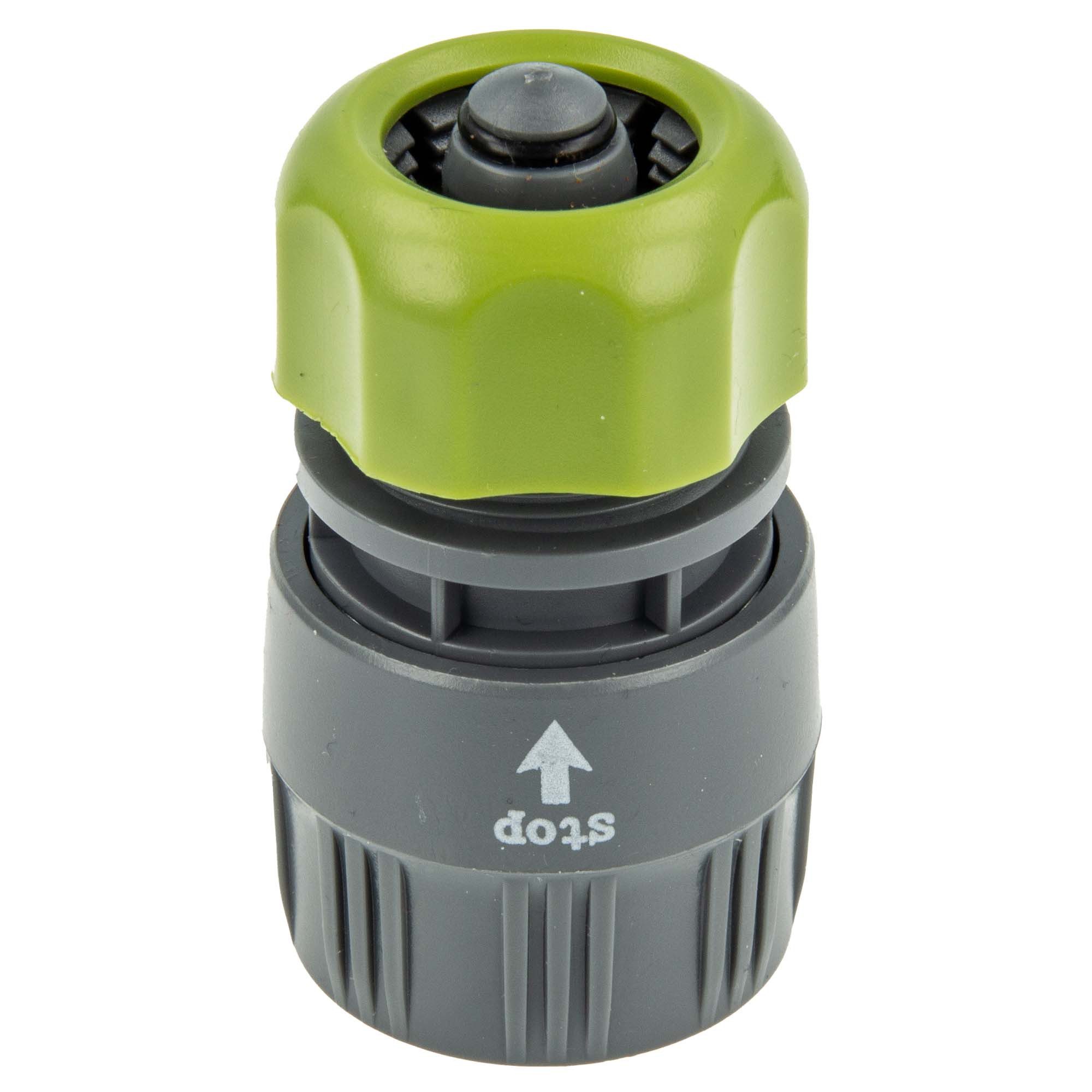 bevo Schlauchverbinder Klickverbinder mit Wasserstopp für Schlauch 1/2 Zoll (12 mm)