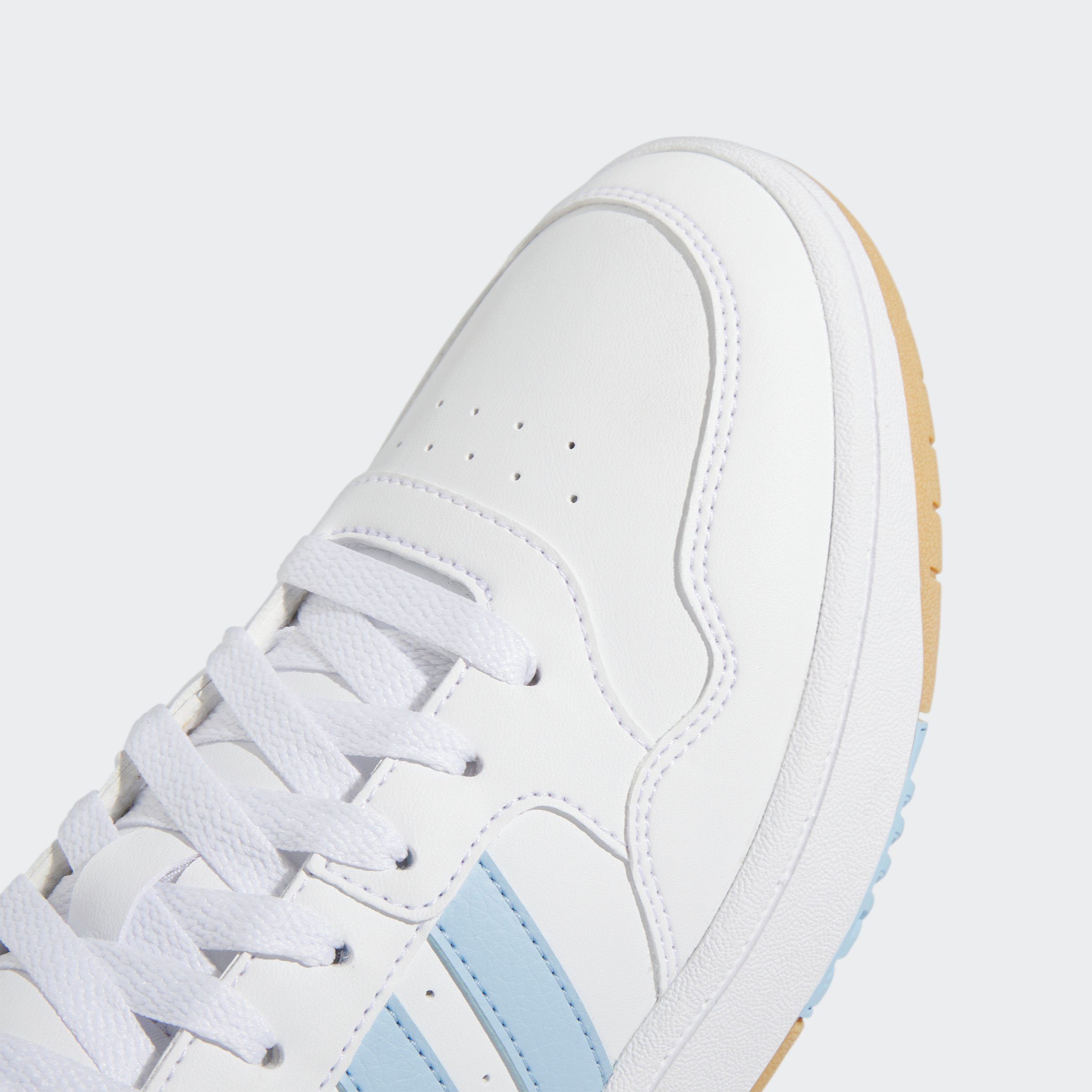Sneaker Clear / 3 HOOPS adidas Cloud Gum MID Sportswear 3.0 / Sky White