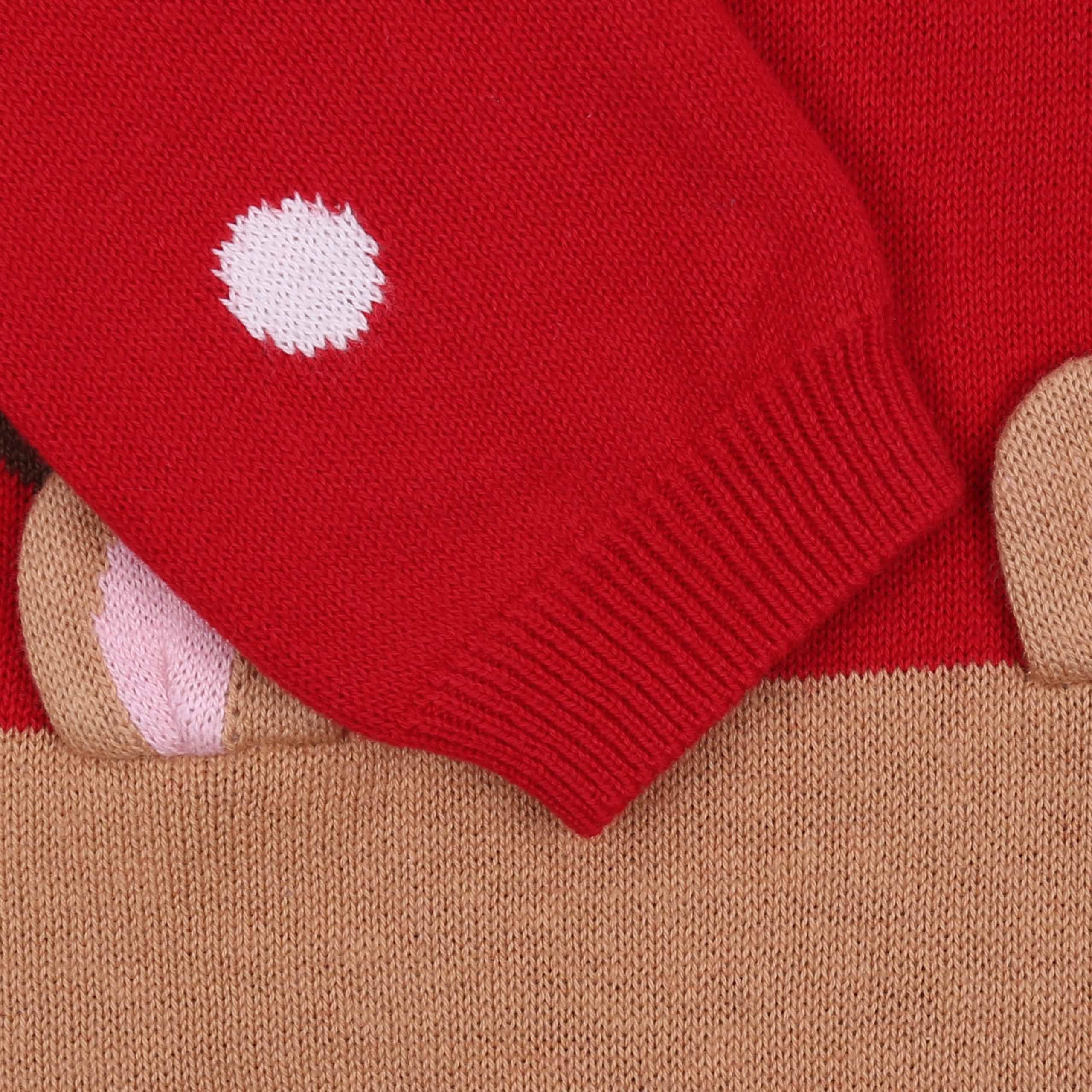 Sarcia.eu Tunika Strickkleid/Tunika + Strumpfhose für Baby RENTIER 3-6 Monate