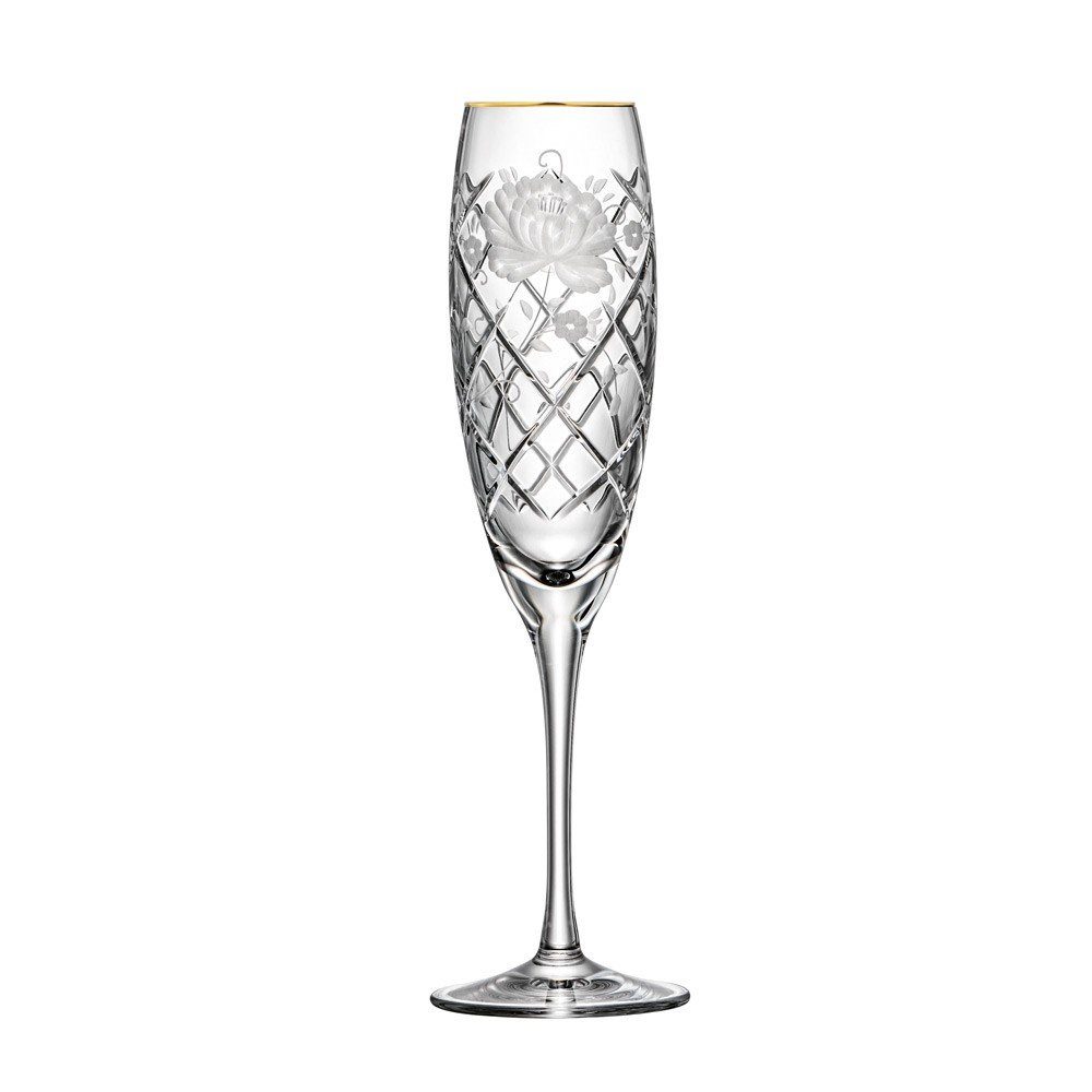 Champagnerglas Champagnerglas Sunrose Gold (25cm) - Kristallglas mundgeblasen · von H