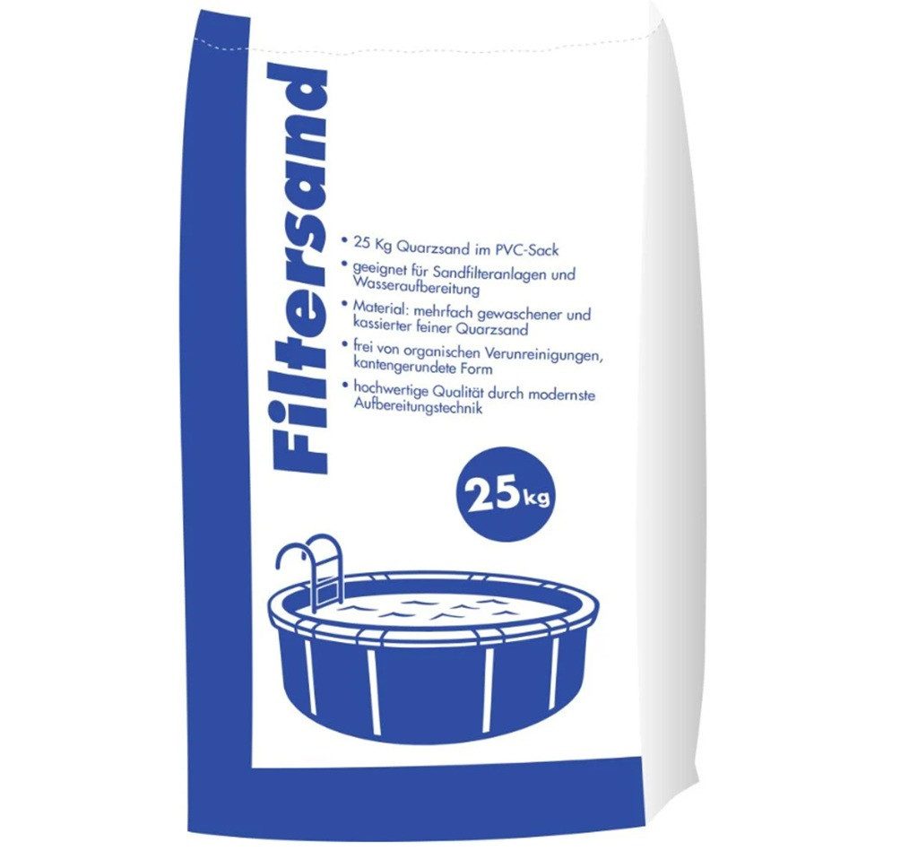 Hamann Mercatus GmbH Filtersand Hamann Mercatus Filtersand 0,5-1,25 mm 25 kg