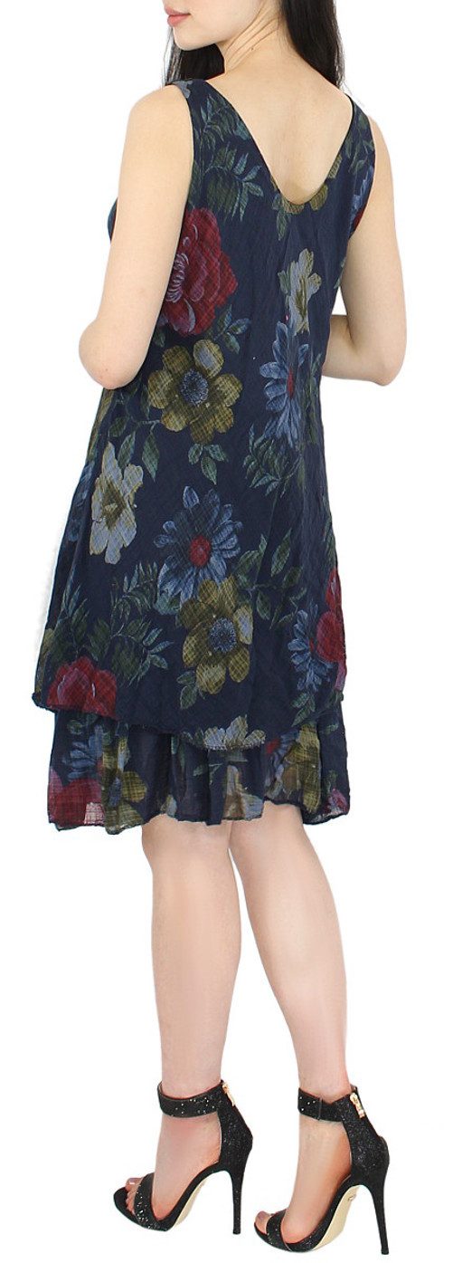 dy_mode Sommerkleid Damen Blumen Print Strand günstig online kaufen