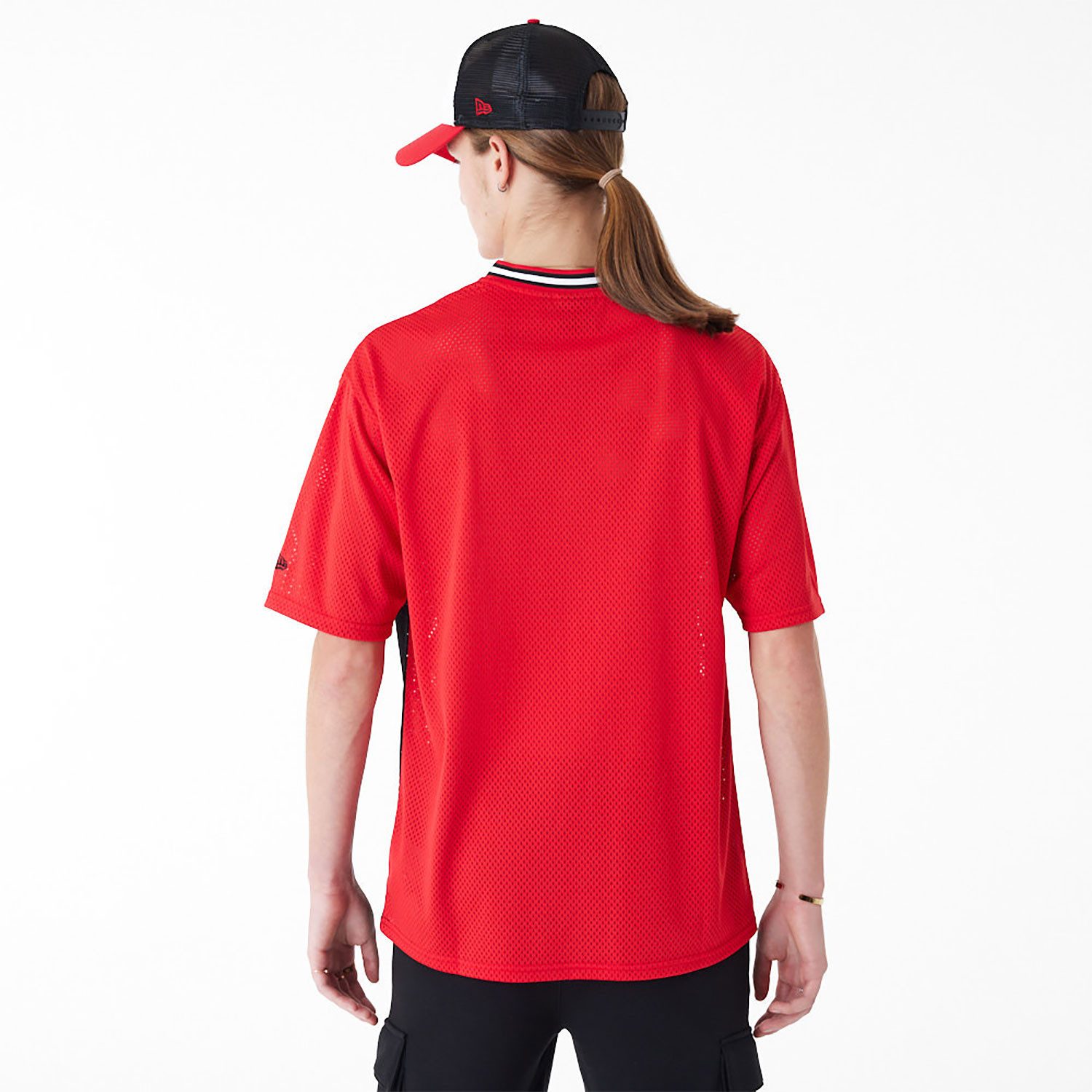 New Era T-Shirt Shirt New Era Chicago Bulls (1-tlg) "Chicago Bulls" Logo-Print auf der Vorderseite