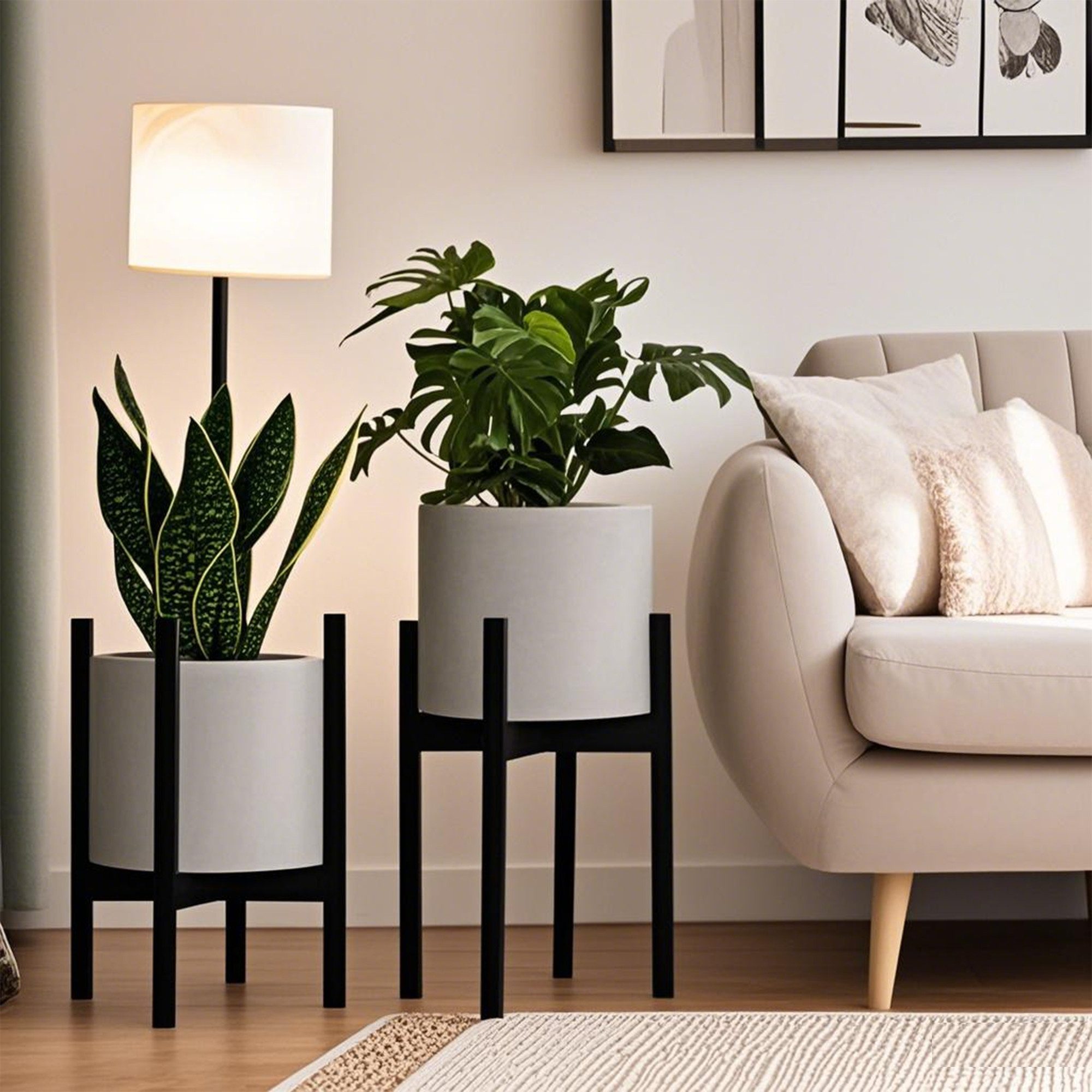 Masbekte Blumenständer (2-Stücke 23-37cm Einstellbare Breite günstig online kaufen