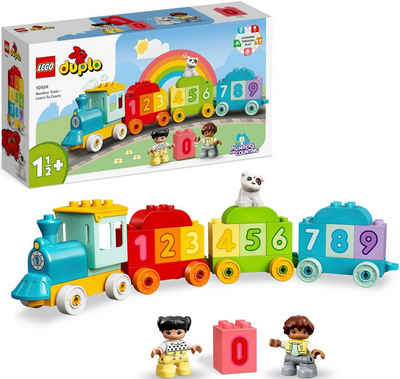 LEGO® Konstruktionsspielsteine Zahlenzug – Zählen lernen (10954), LEGO® DUPLO® Creative Play, (23 St)