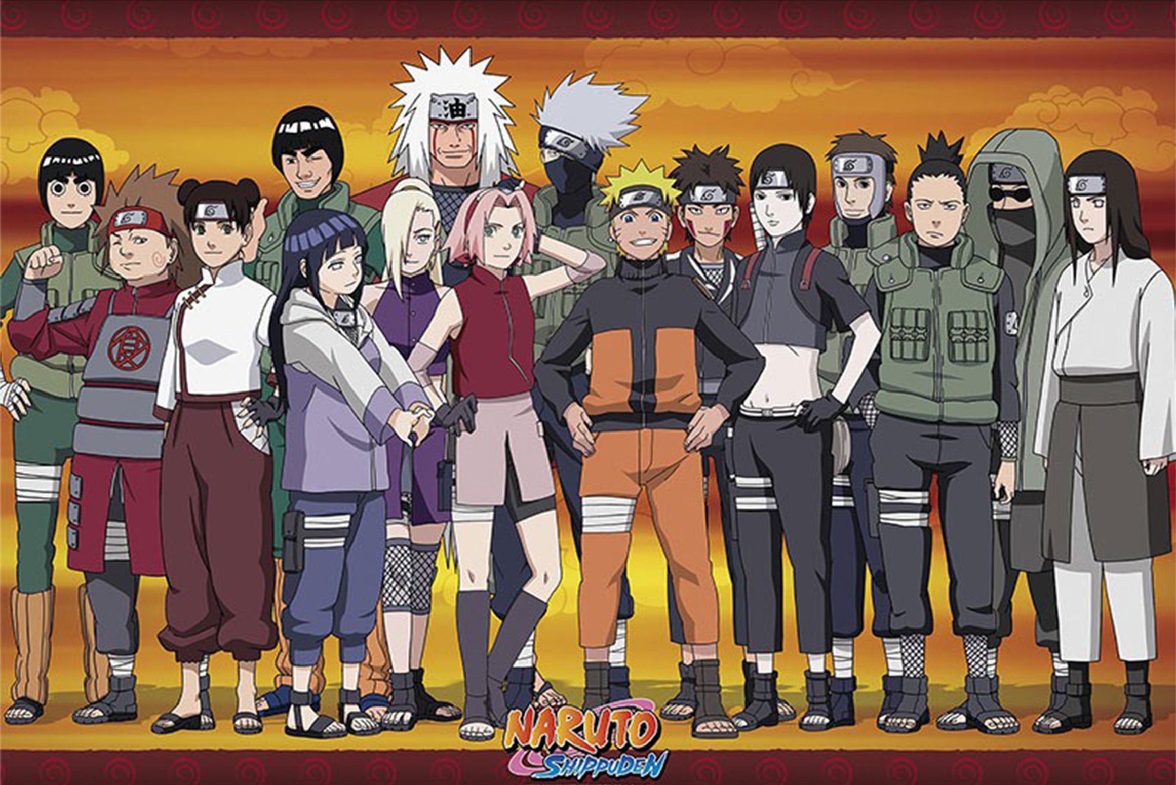 ABYstyle Poster Naruto Shippuden Poster Konoha günstig online kaufen
