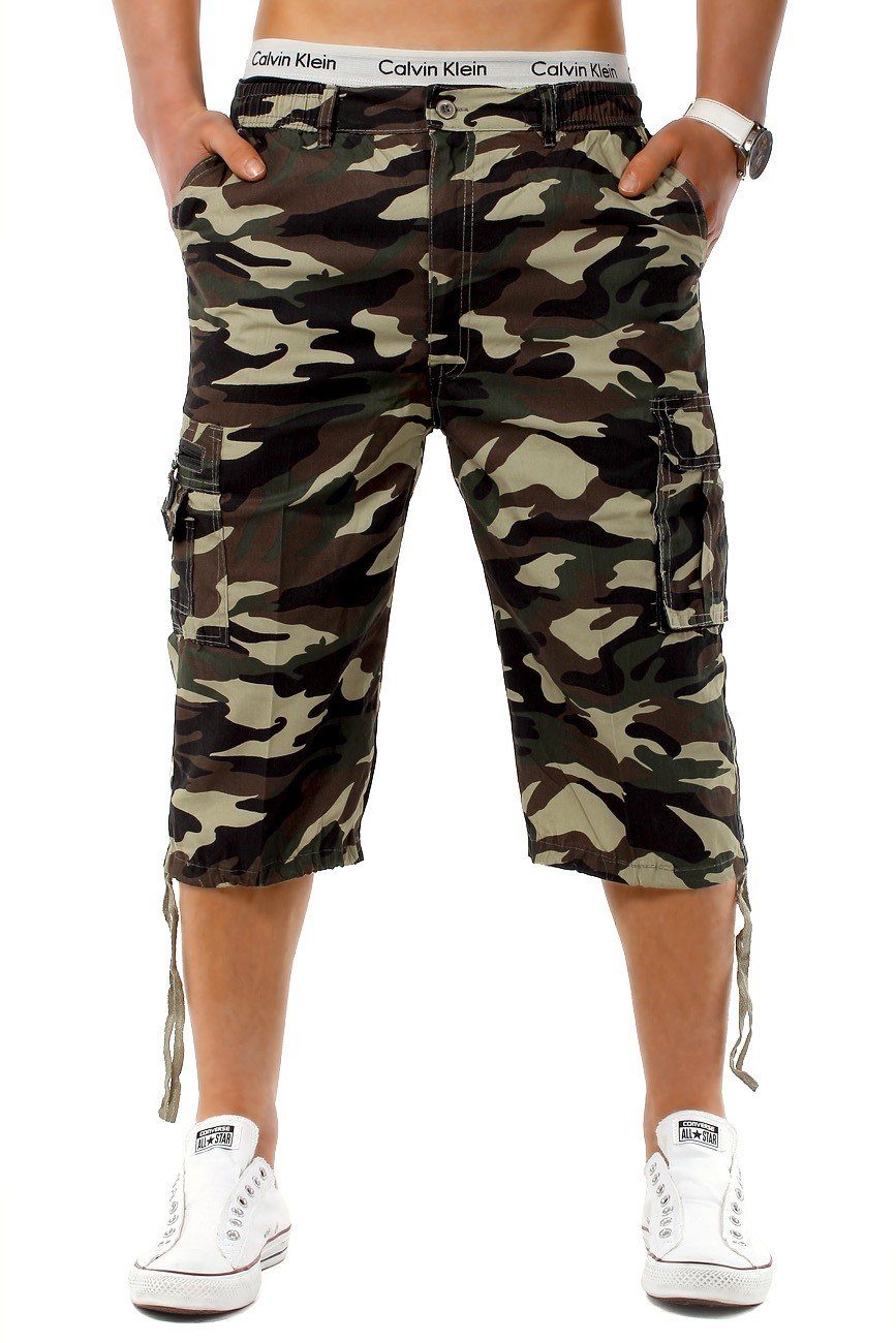 Max Men Cargoshorts 3/4 Cargo Army günstig online kaufen