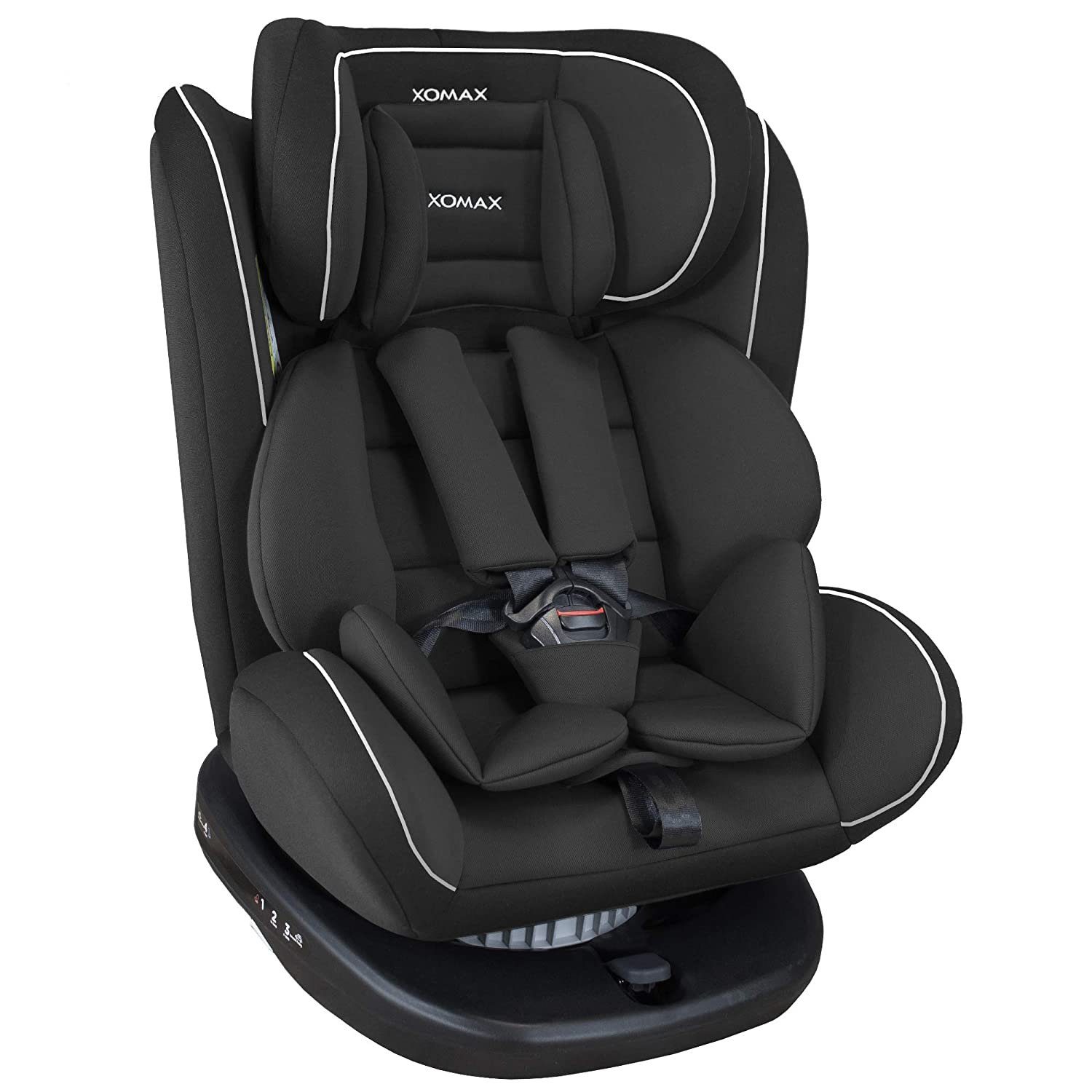 XOMAX Autokindersitz Kindersitz drehbar 360 Grad, mit Isofix, Gruppe 0 ...