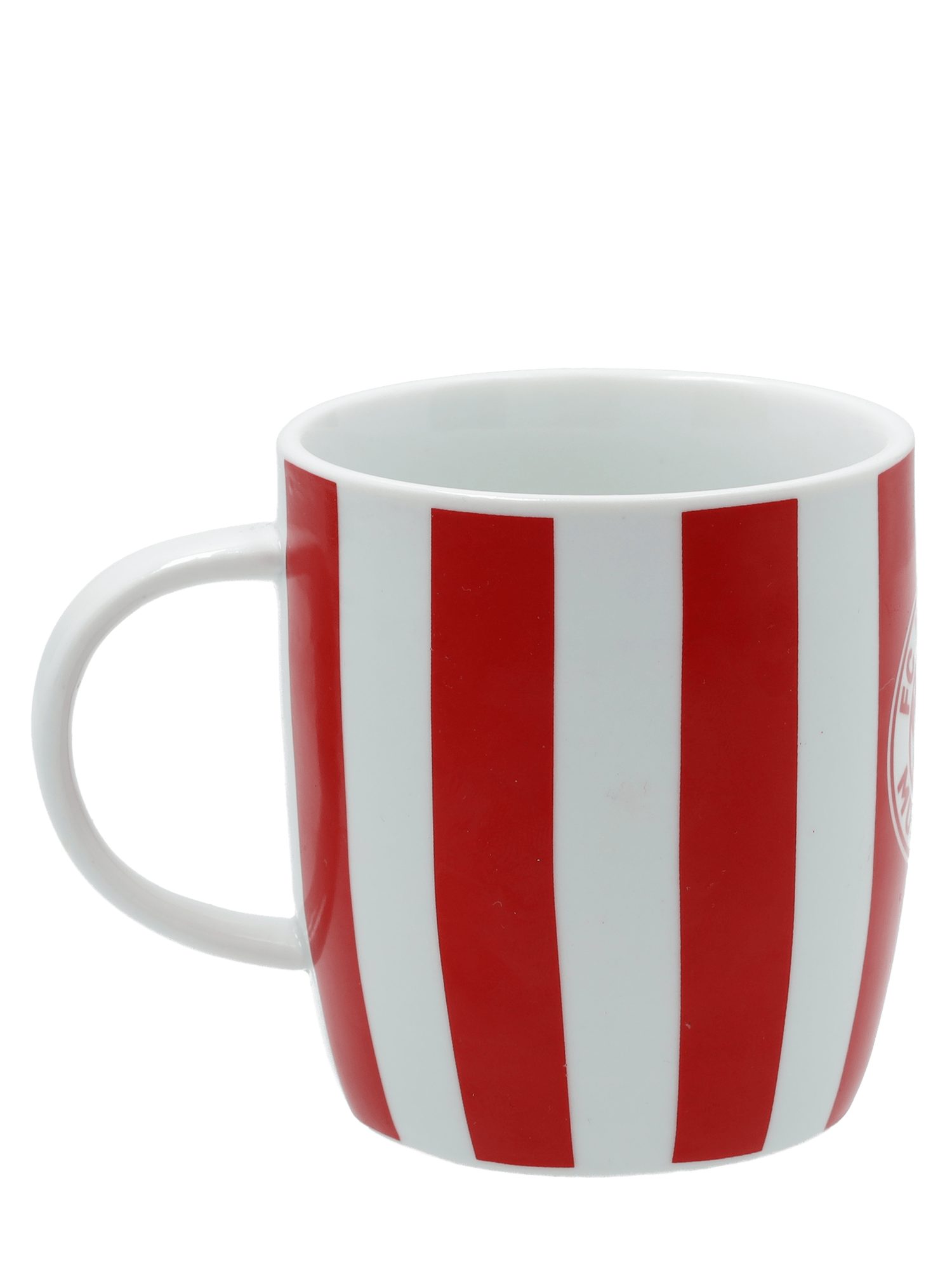 FC Bayern München Tasse FC Bayern München I Tasse Stripes, Rot I 0,3l Tasse für Fußballfans, Keramik