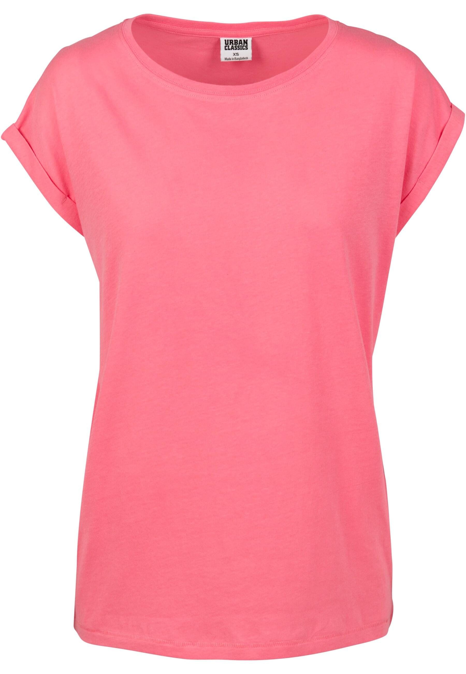 URBAN CLASSICS Kurzarmshirt Urban Classics Damen Ladies Extended Shoulder T günstig online kaufen