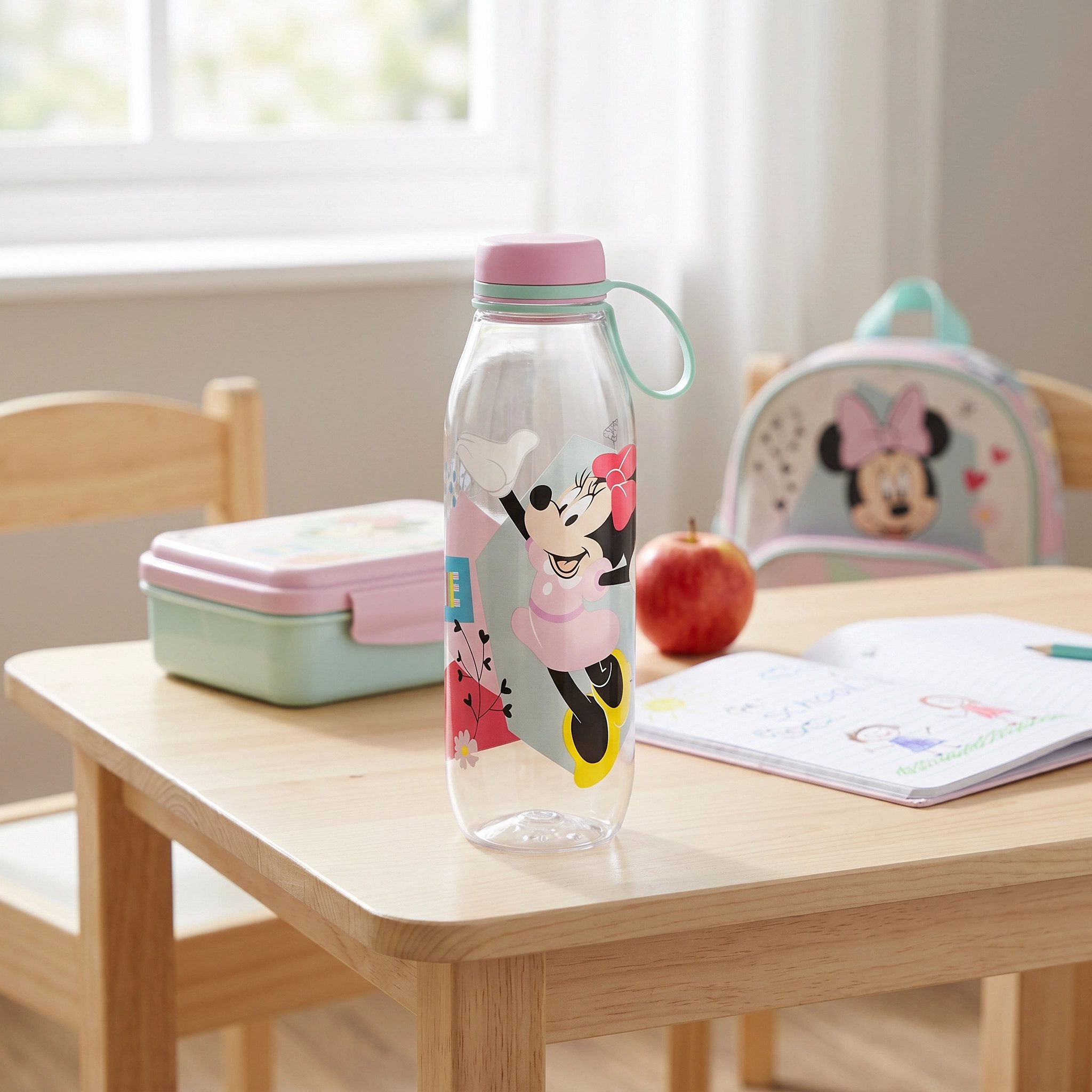 Disney Trinkflasche Disney Minnie Maus Kinder Wasserflasche Trinkflasche Flasche 650 ml