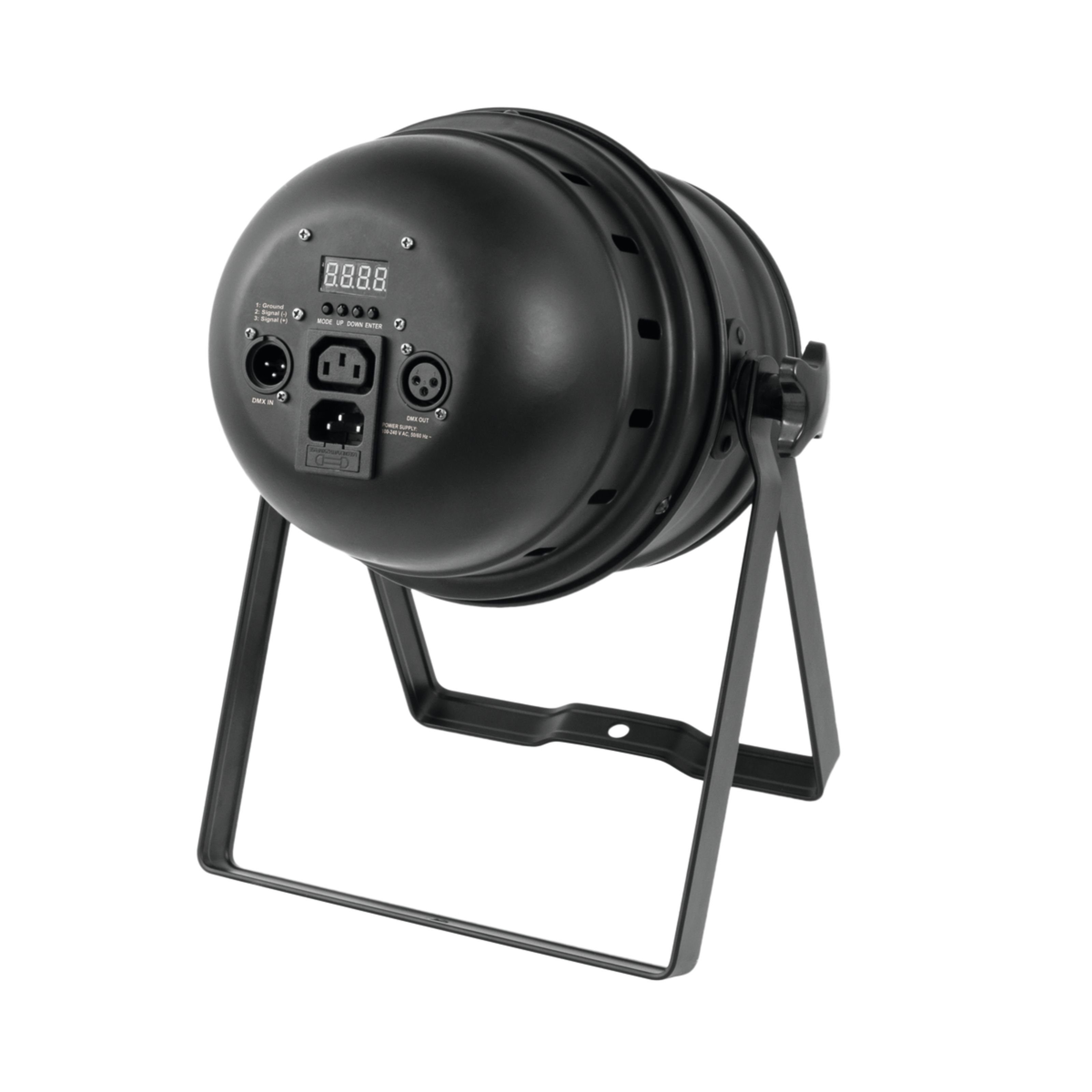 EUROLITE LED Scheinwerfer, LED PAR-64 HCL 12x10W Floor Schwarz - LED PAR Scheinwerfer