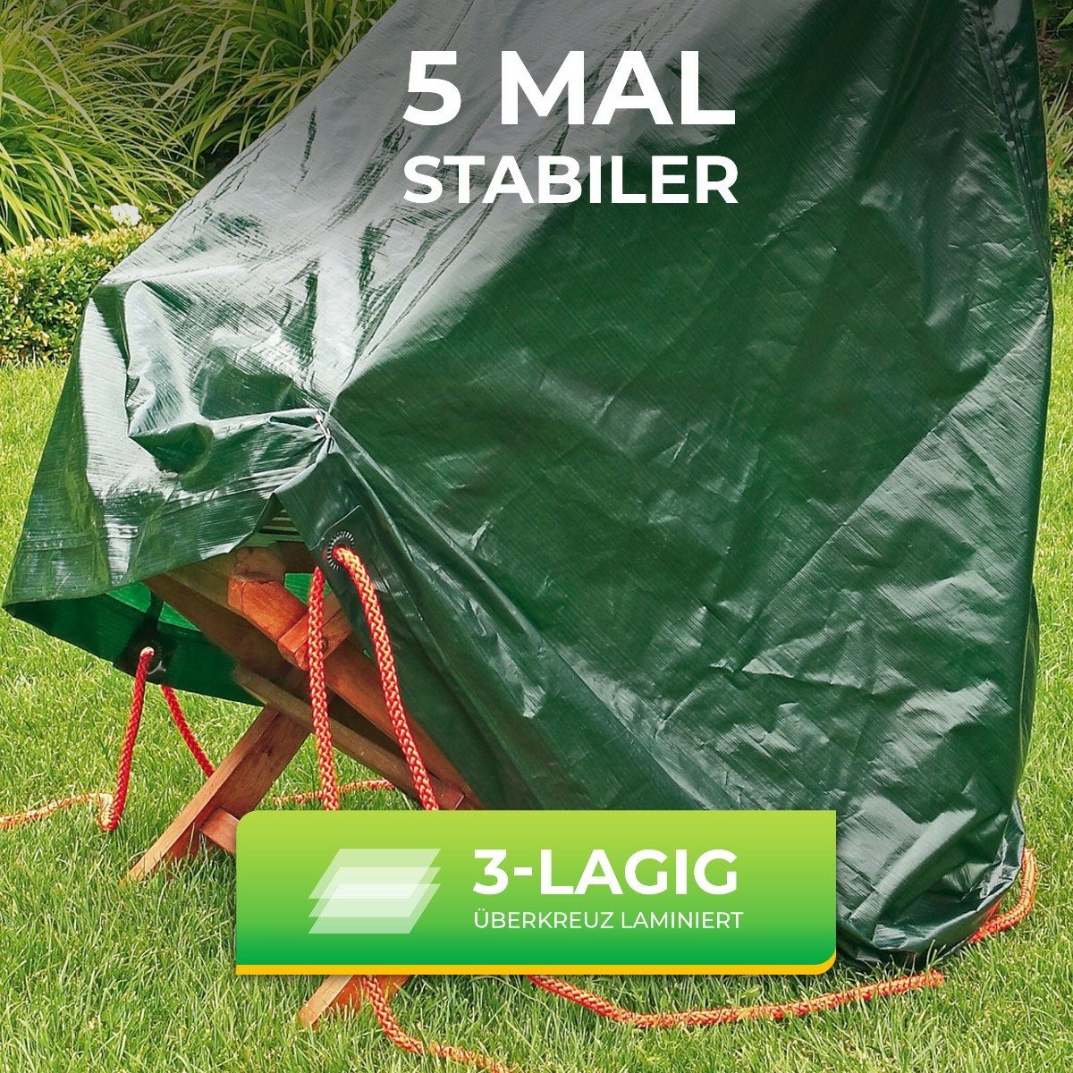 Bio Green Gartenmöbel-Schutzhülle Dreifach laminierte Schutzhülle günstig online kaufen