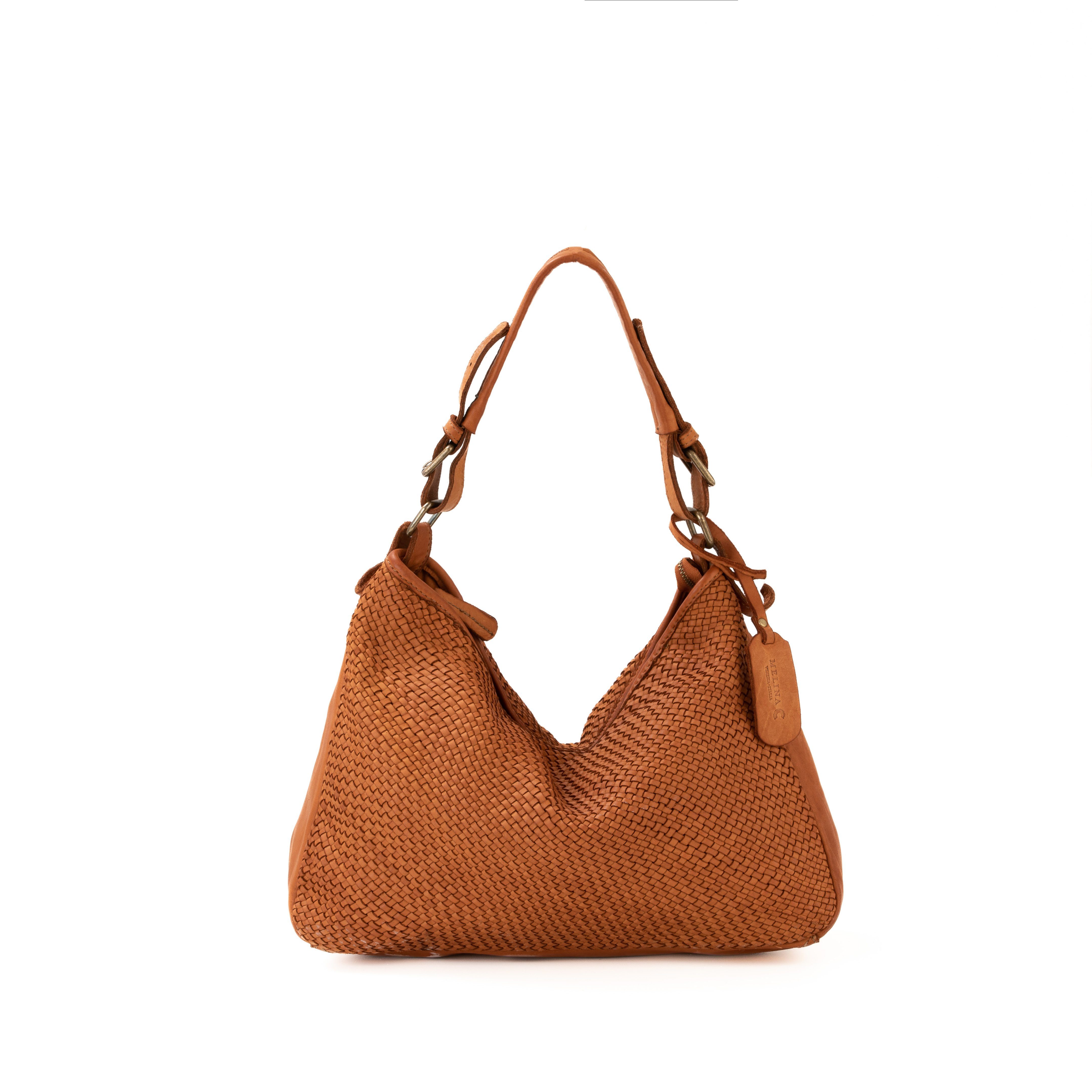 Melina C Handtasche Calenzano - Handtasche und convertible Rucksacktasche, Wandelbar als Handtasche und Taschenrucksack verwendbar