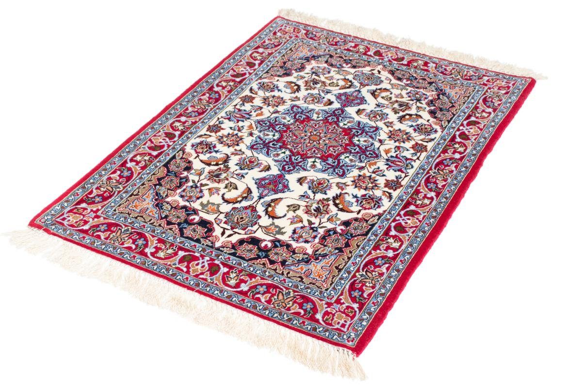 Orientteppich Isfahan rechteckig, 71x101 6 Seidenkette Orientteppich, Handgeknüpfter Nain mm Höhe: Trading