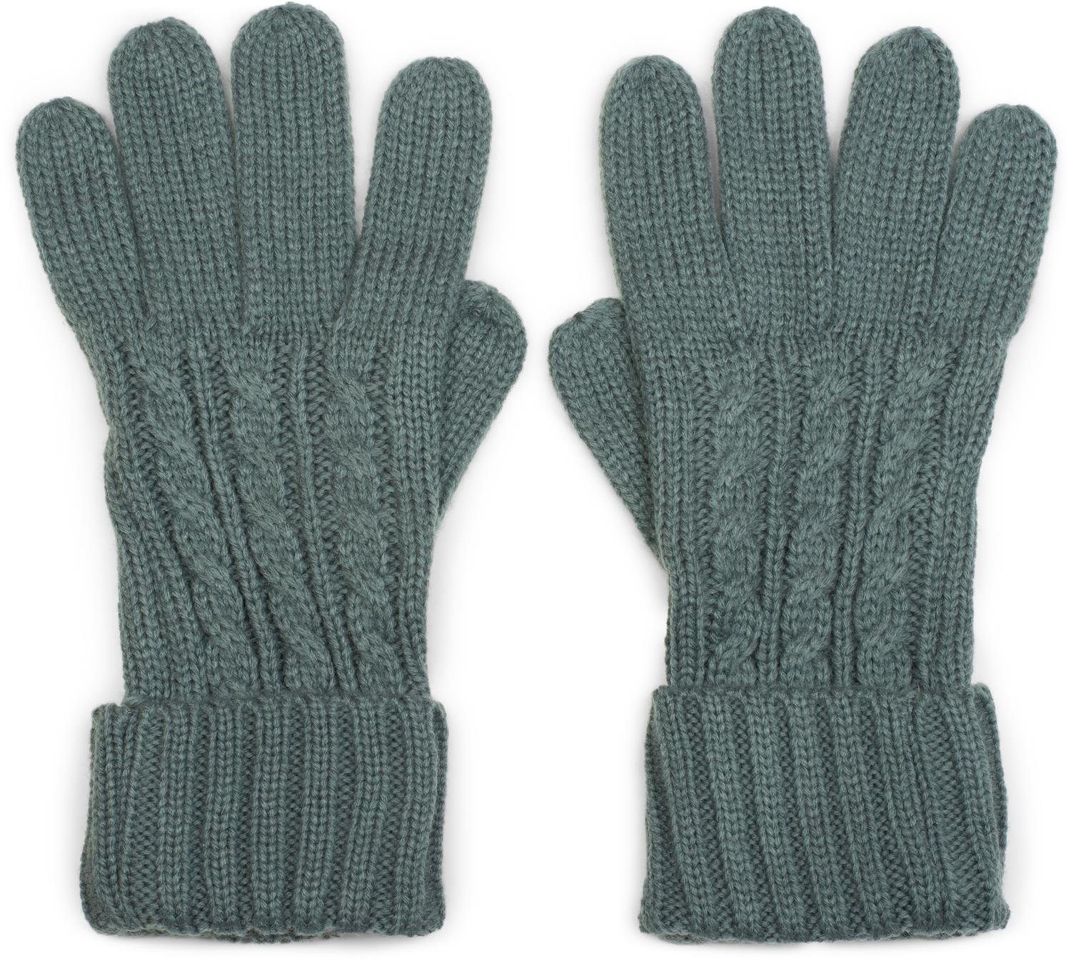Strickhandschuhe Strickhandschuhe mit Zopfmuster