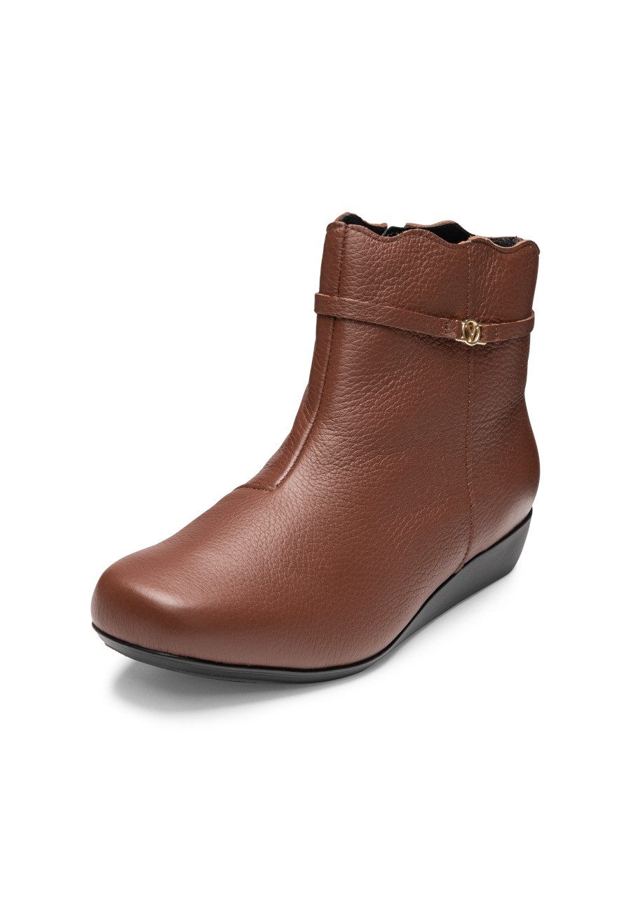 vitaform Damenschuhe Stiefelette Hirschleder Stiefelette