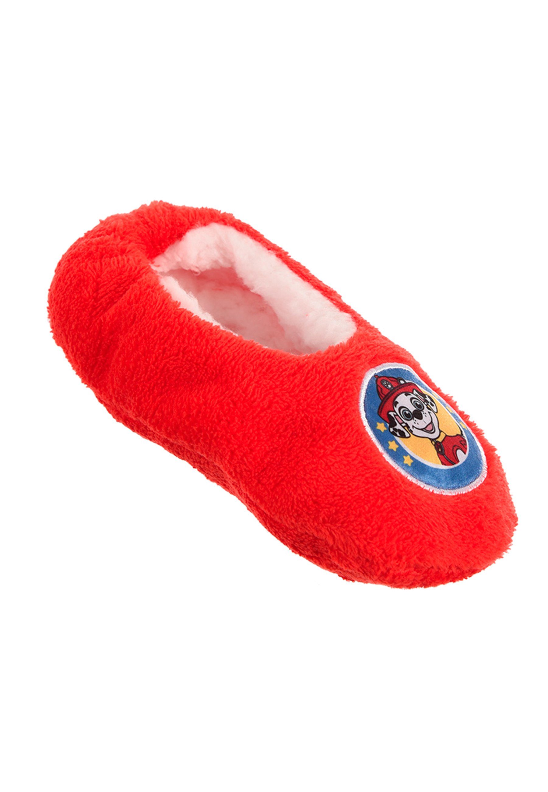 PAW PATROL Kinder Jungen Fleece Домашняя обувь Pantoffeln Hausschuh