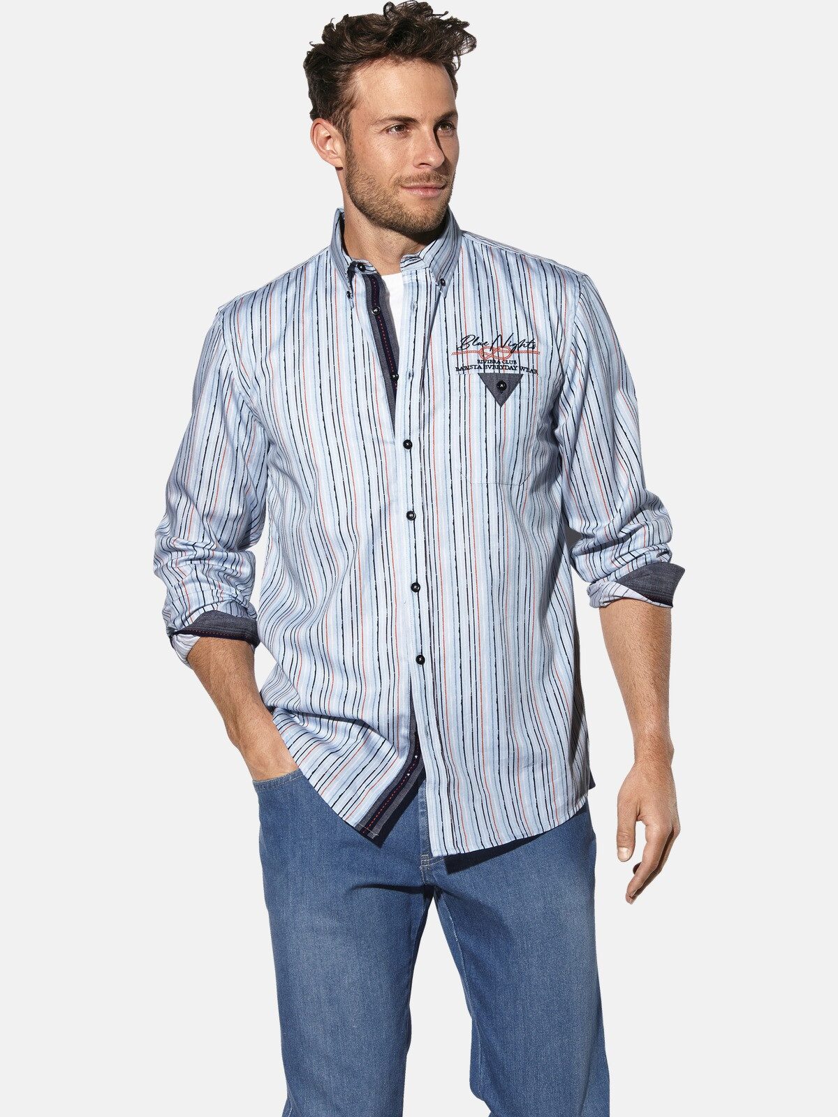 Babista Langarmhemd MERN mit dekorativen Farbkontrasten günstig online kaufen