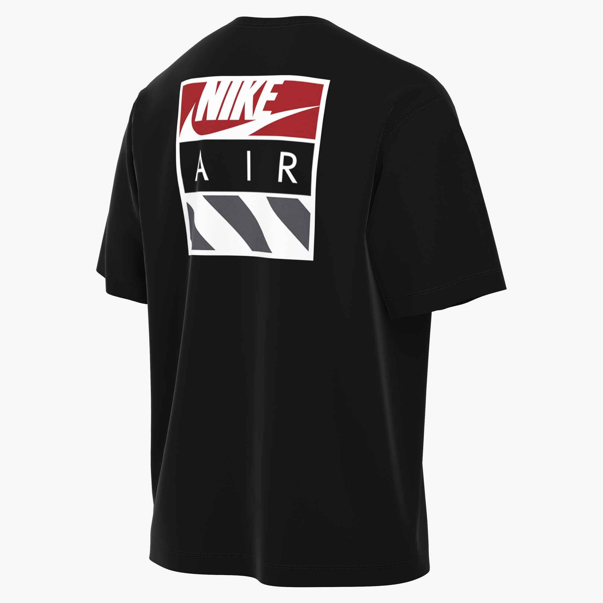 Nike Sportswear T-Shirt U NSW TEE LSE AIR BOX mit Print, Langarm-Design, aus angerauter Sweatware aus Baumwolle