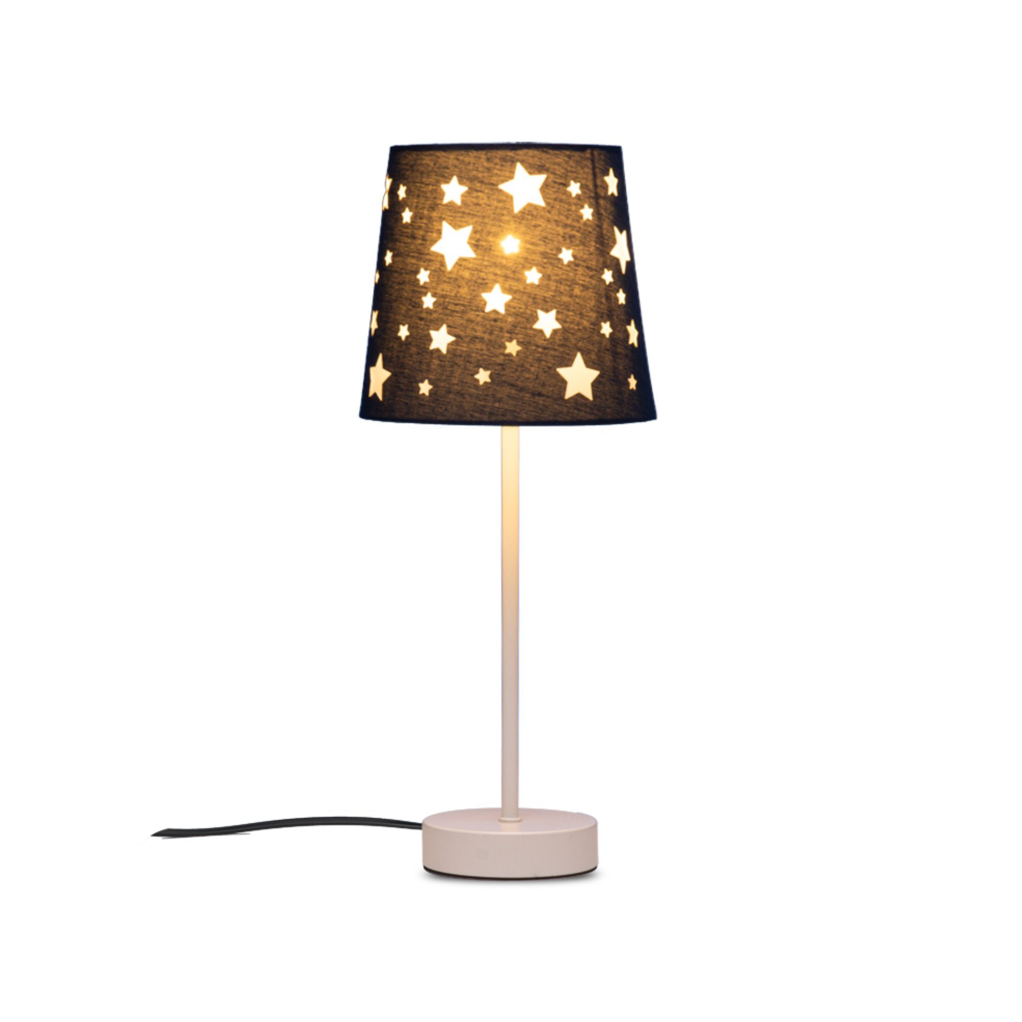 KONSIMO® Nachttischlampe TATI Kinderlampe Tischlampe Schreibtischlampe, ohne Leuchtmittel, E14